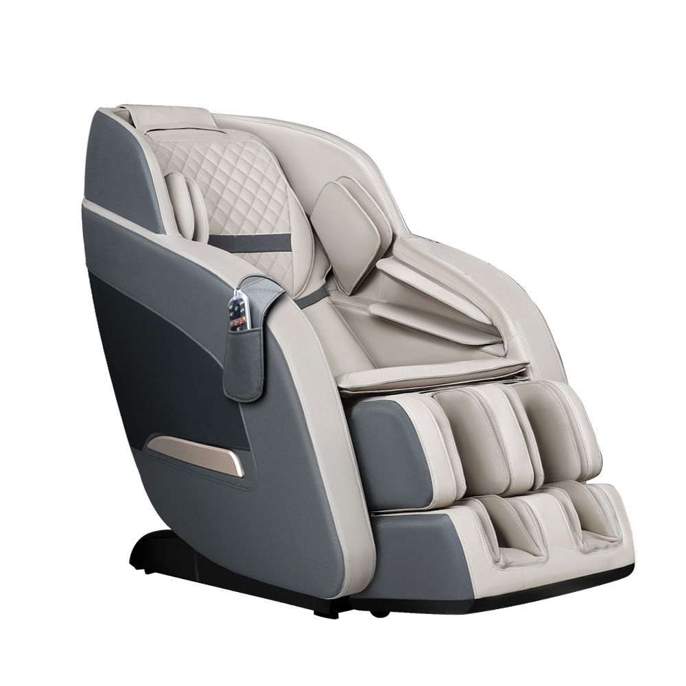 Livemor Massage Chair Electric Recliner Massager Grey Decima - Image 8