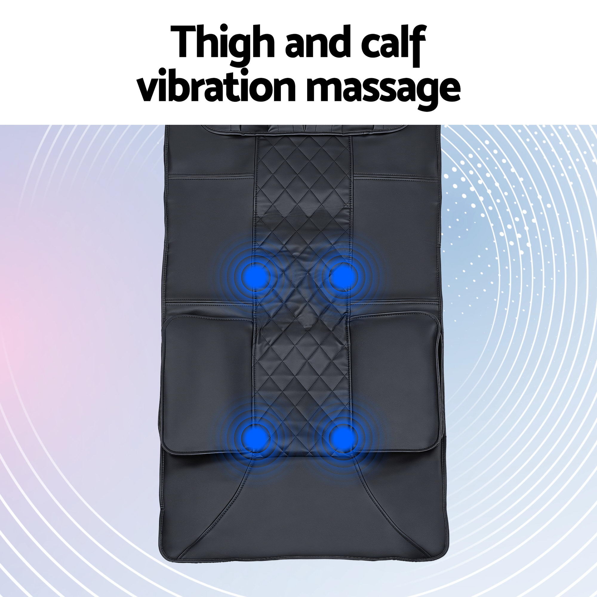 Livemor Massage Mat Heated Kneading Neck Massager Lumbar Airbag Stretch - Image 8