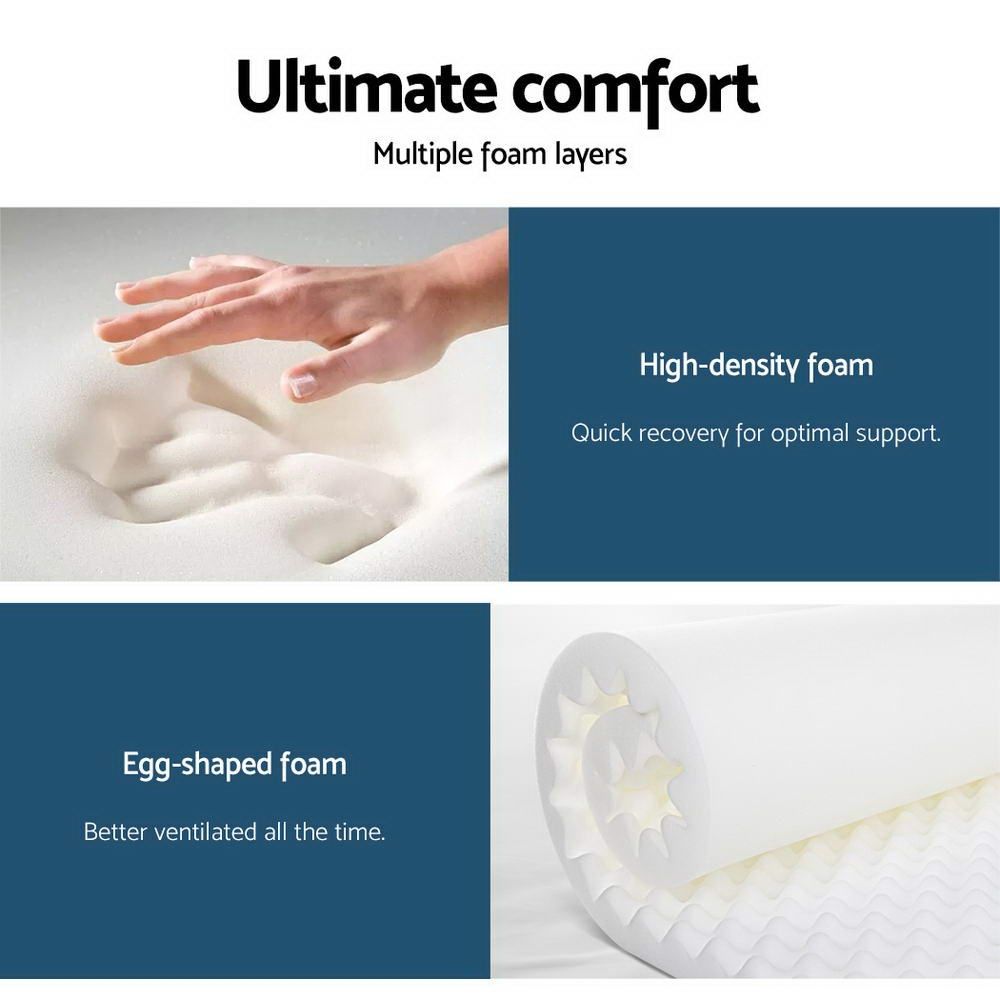 Giselle Bedding 30cm Mattress Pocket Spring Double - Image 5