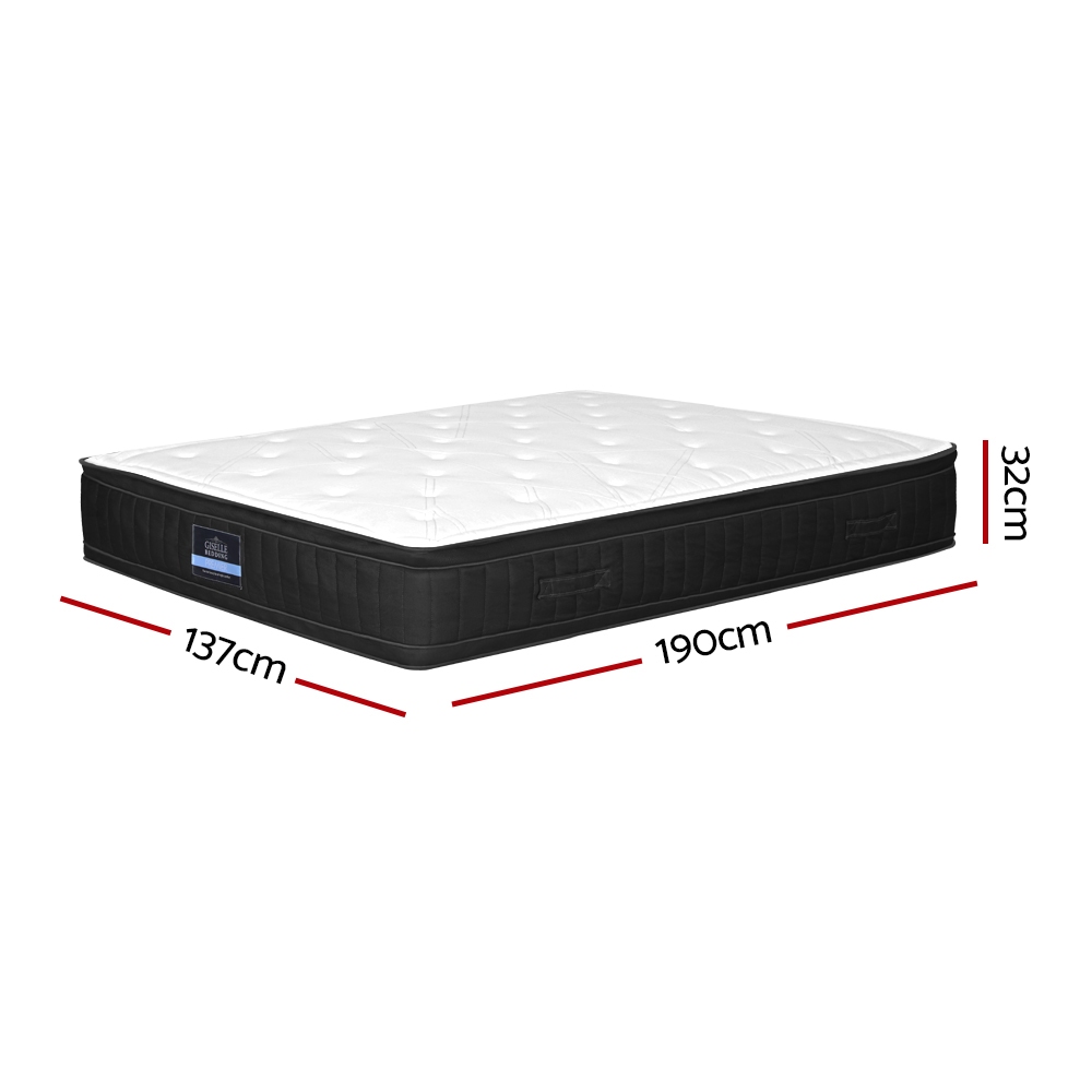Giselle Bedding 32cm Mattress Euro Top Double - Image 2