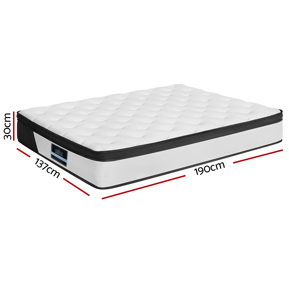 Giselle Bedding 30cm Mattress Euro Top Double - Image 2