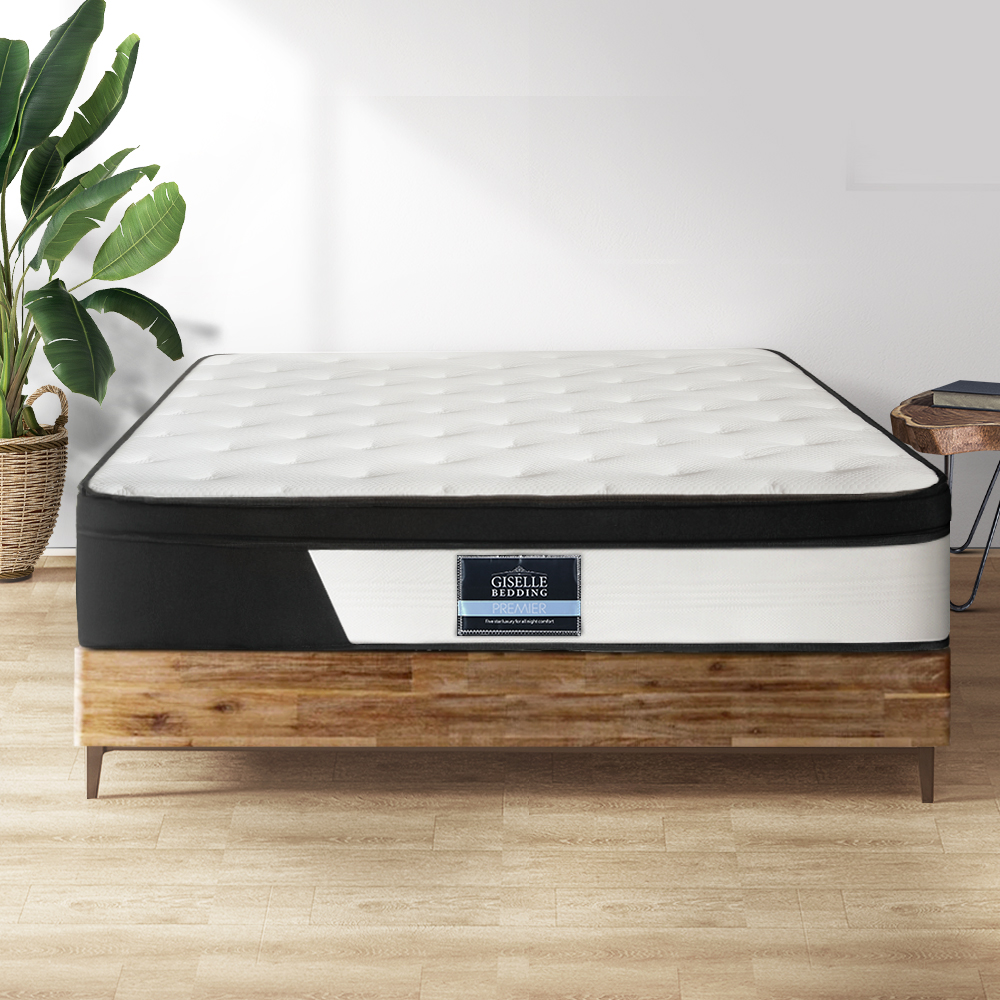 Giselle Bedding 30cm Mattress Euro Top King - Image 1