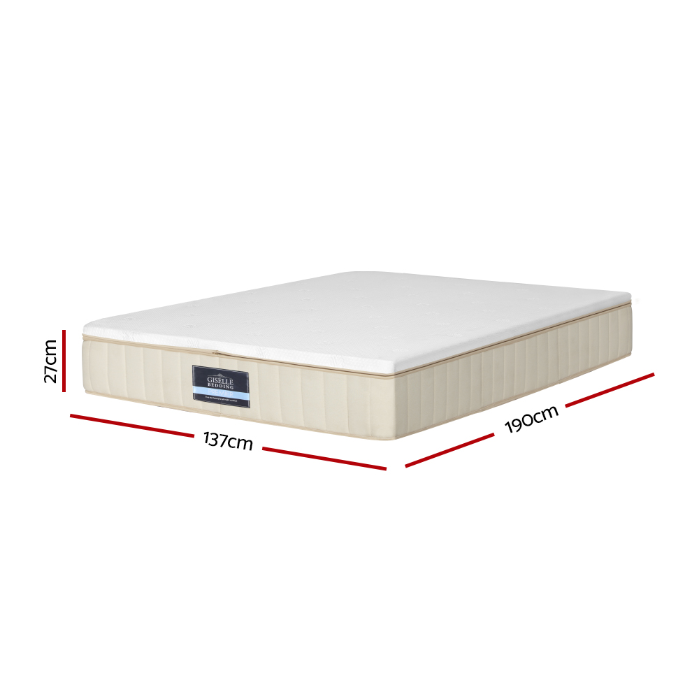 Giselle Bedding 27cm Mattress Double-sided Flippable Layer Double - Image 2