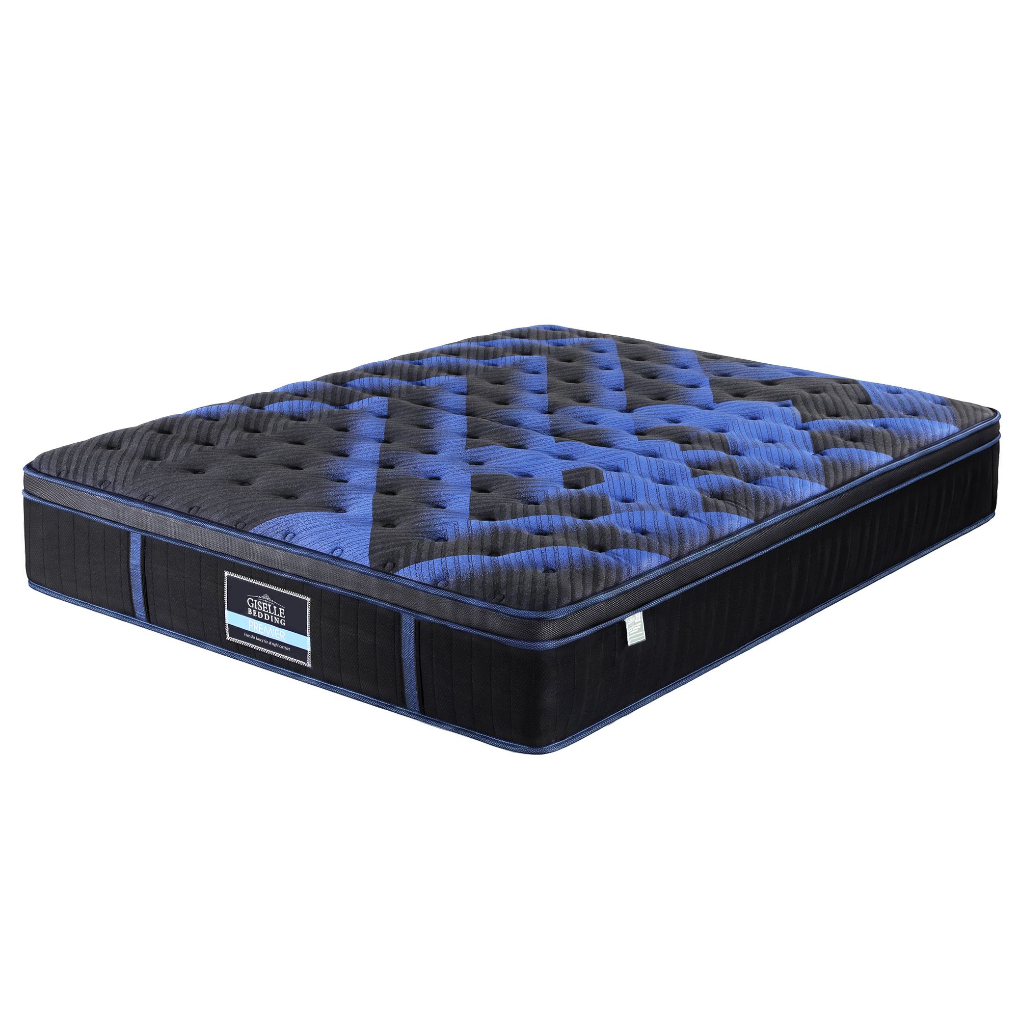 Giselle 34cm King Hybrid Mattress with Cooling Gel Memory Foam and Edge Support - Image 1