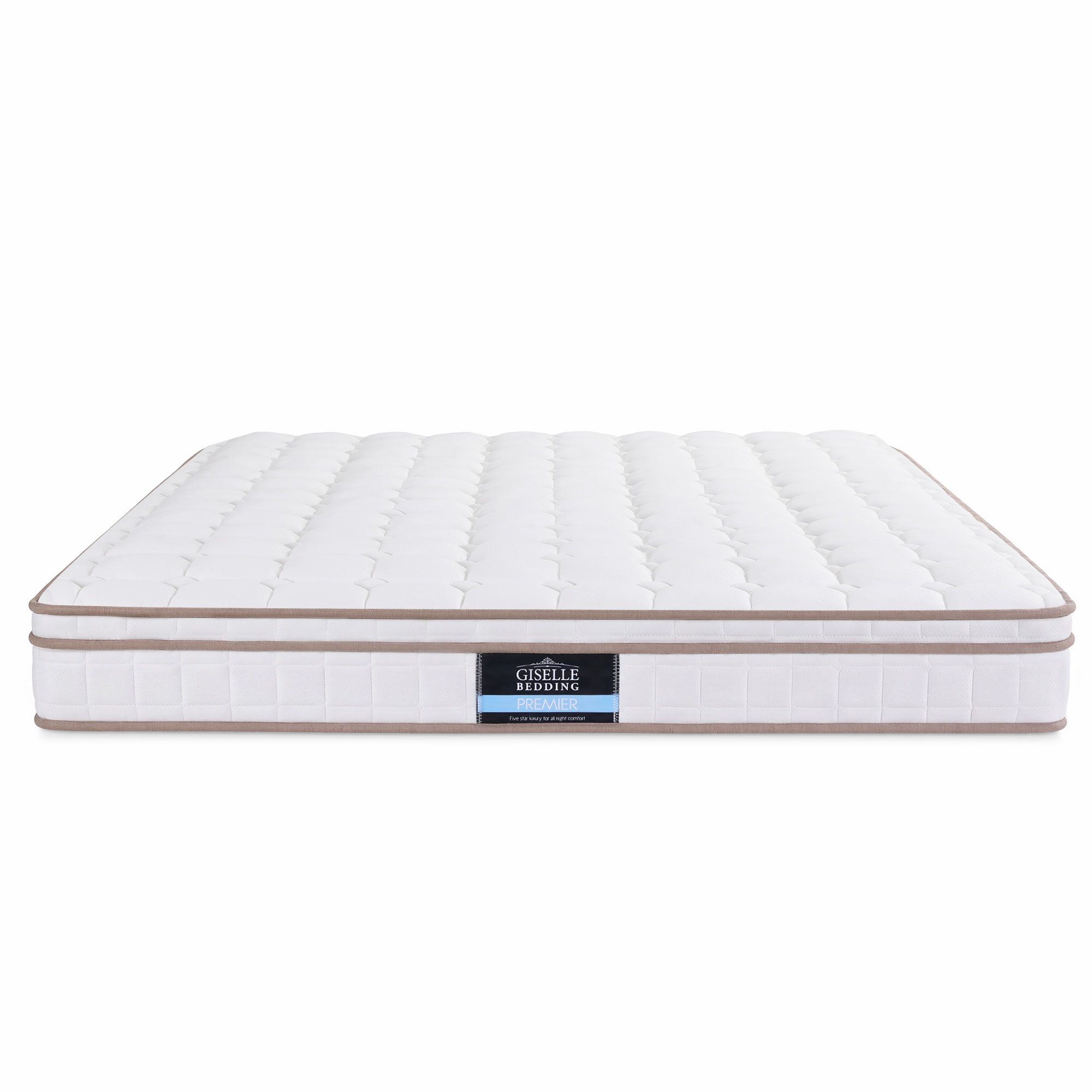 Giselle 20cm Firm Queen Mattress Pocket Spring for Bedroom or Guest Room - Image 3