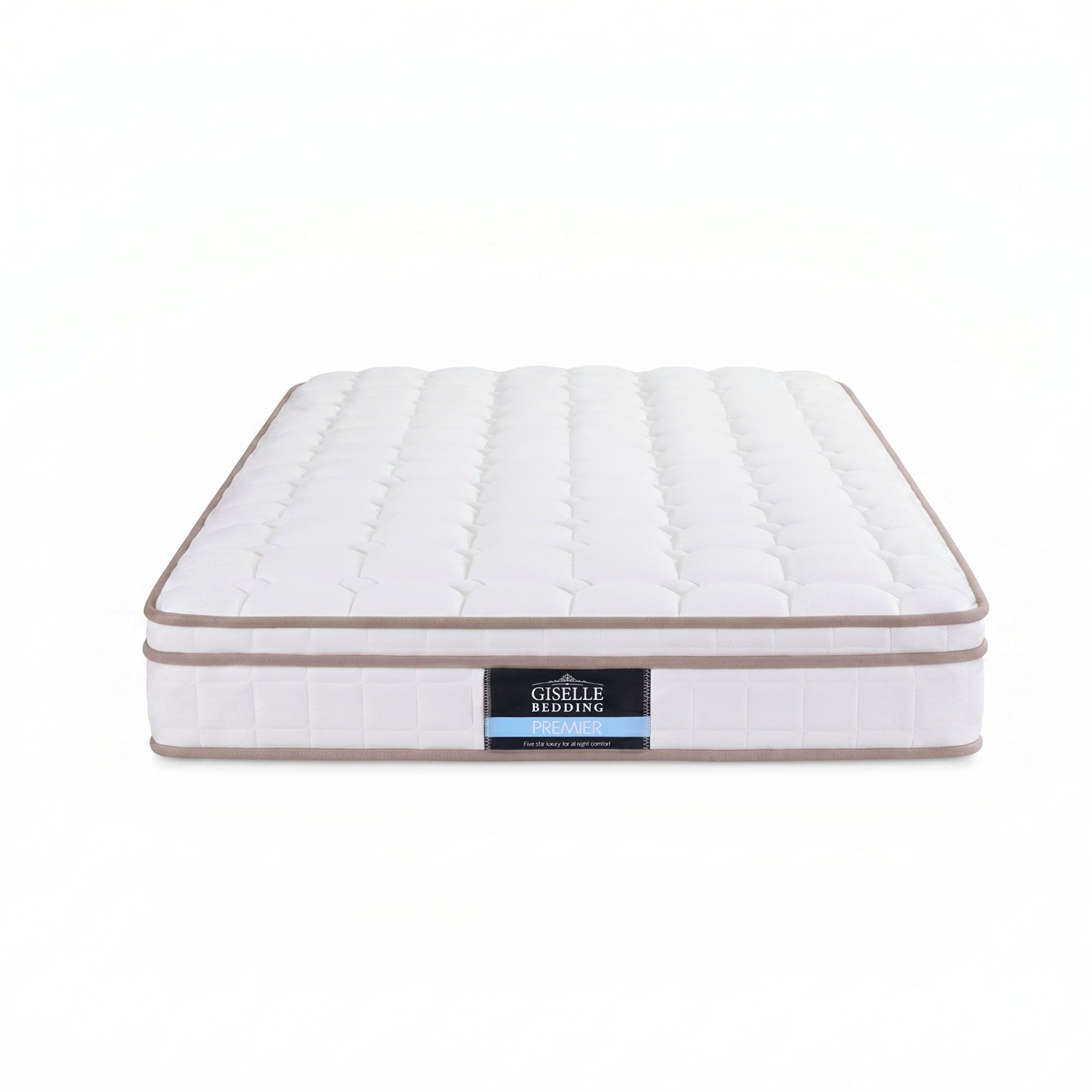 Giselle 20cm Firm Single Mattress Pocket Spring for Bedroom or Guest Room - Image 3