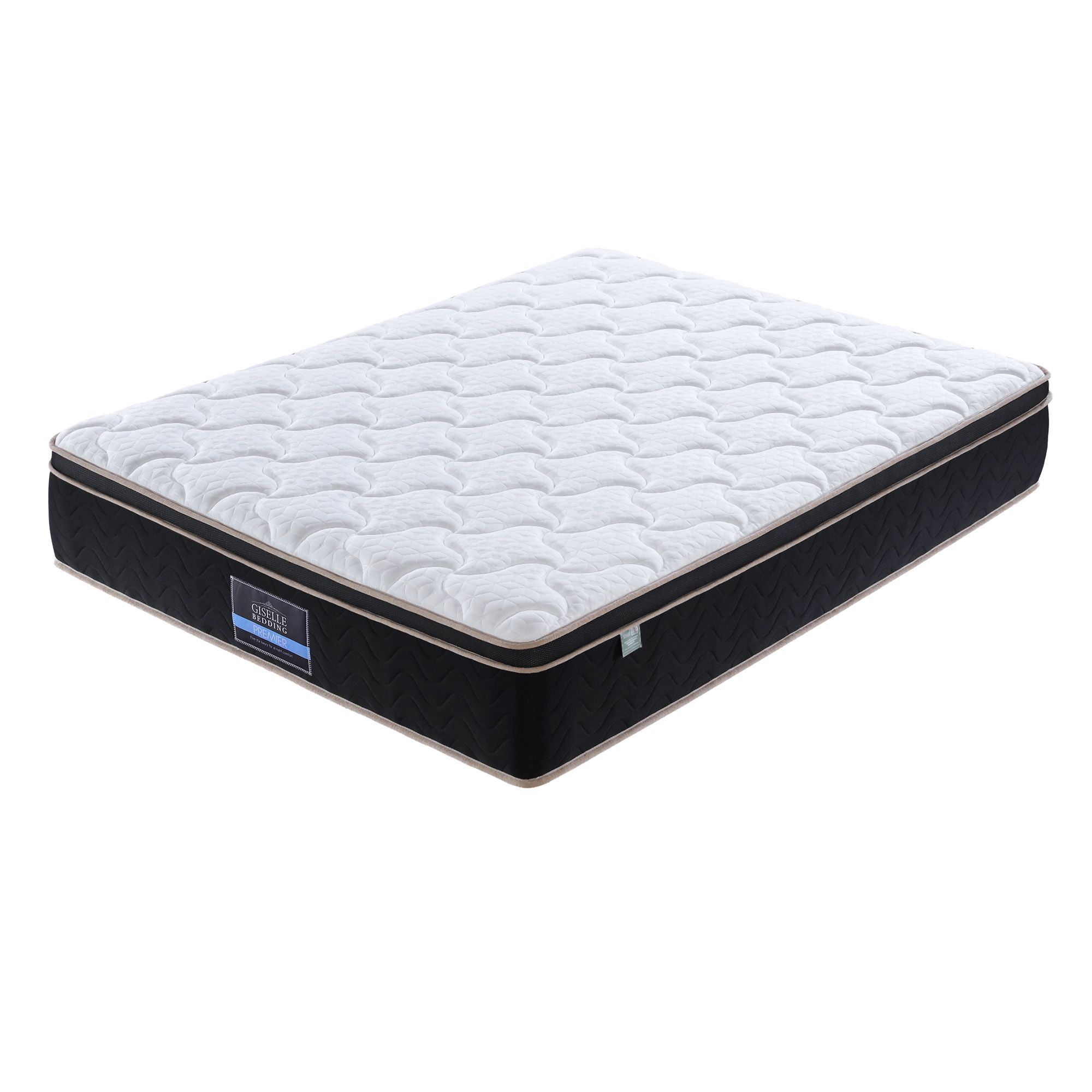 Giselle 35cm King Mattress Firm with Copper Memory Foam and Edge Support - Image 1