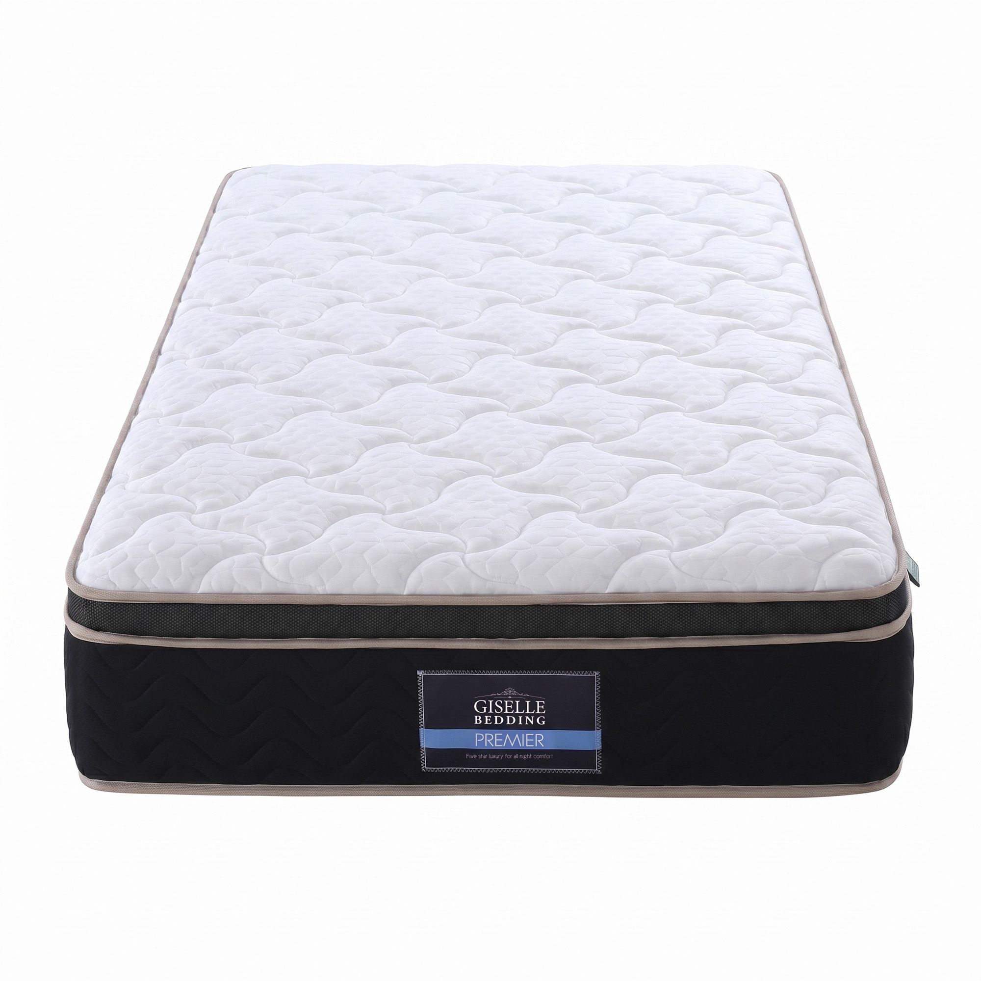 Giselle 35cm King Single Mattress Firm with Copper Memory Foam and Edge Support - Image 3