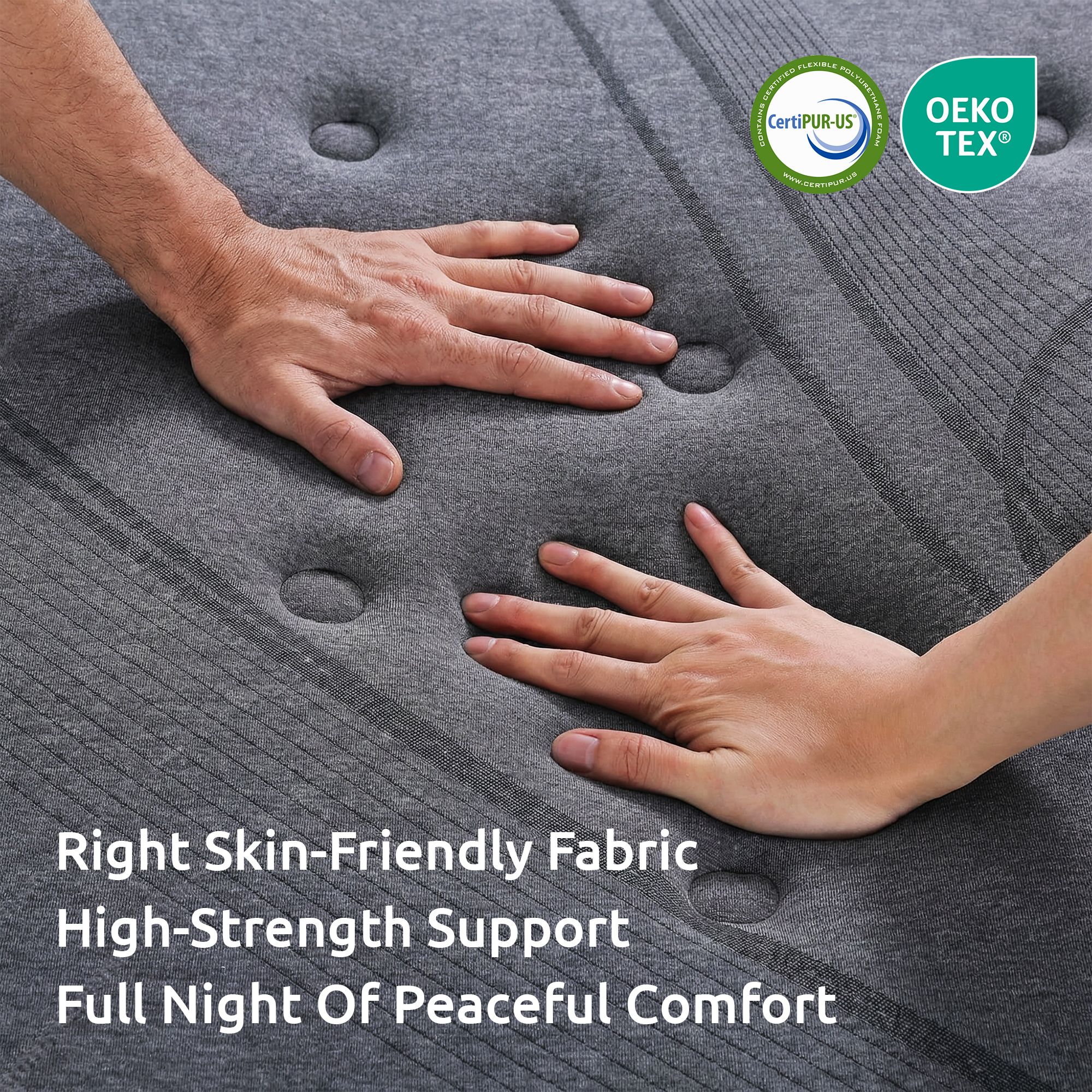 Levitex king Mattress 33 cm 7-Zone Pocket Spring 8.0 Extra Firm with Dual-Row Edge Support & Breathable Knit Cover - Image 8