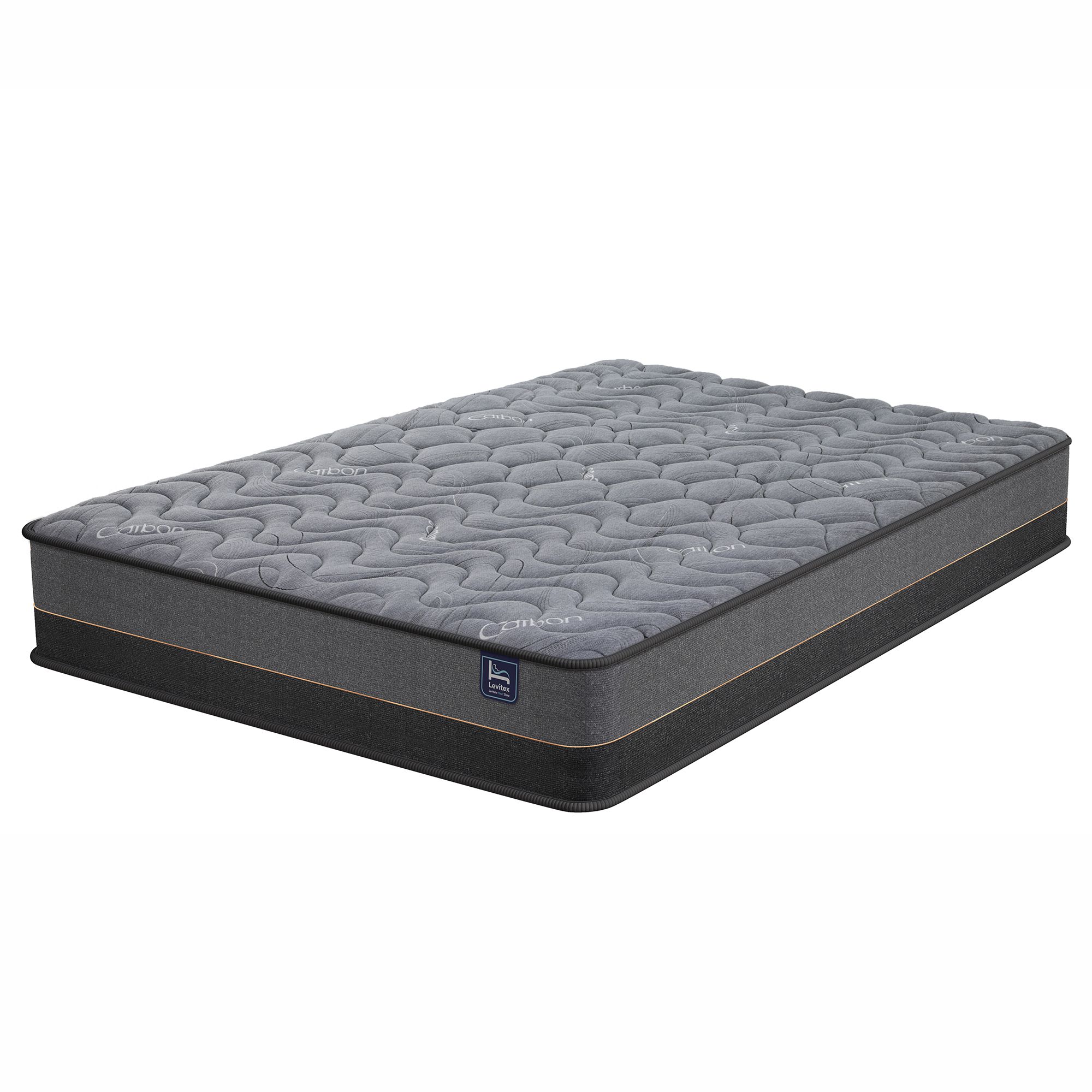 Levitex Double Mattress 25 cm Hybrid Pocket Spring with 4cm Egg Crate Foam for Deep Sleep Bamboo Charcoal Fabric - Image 4