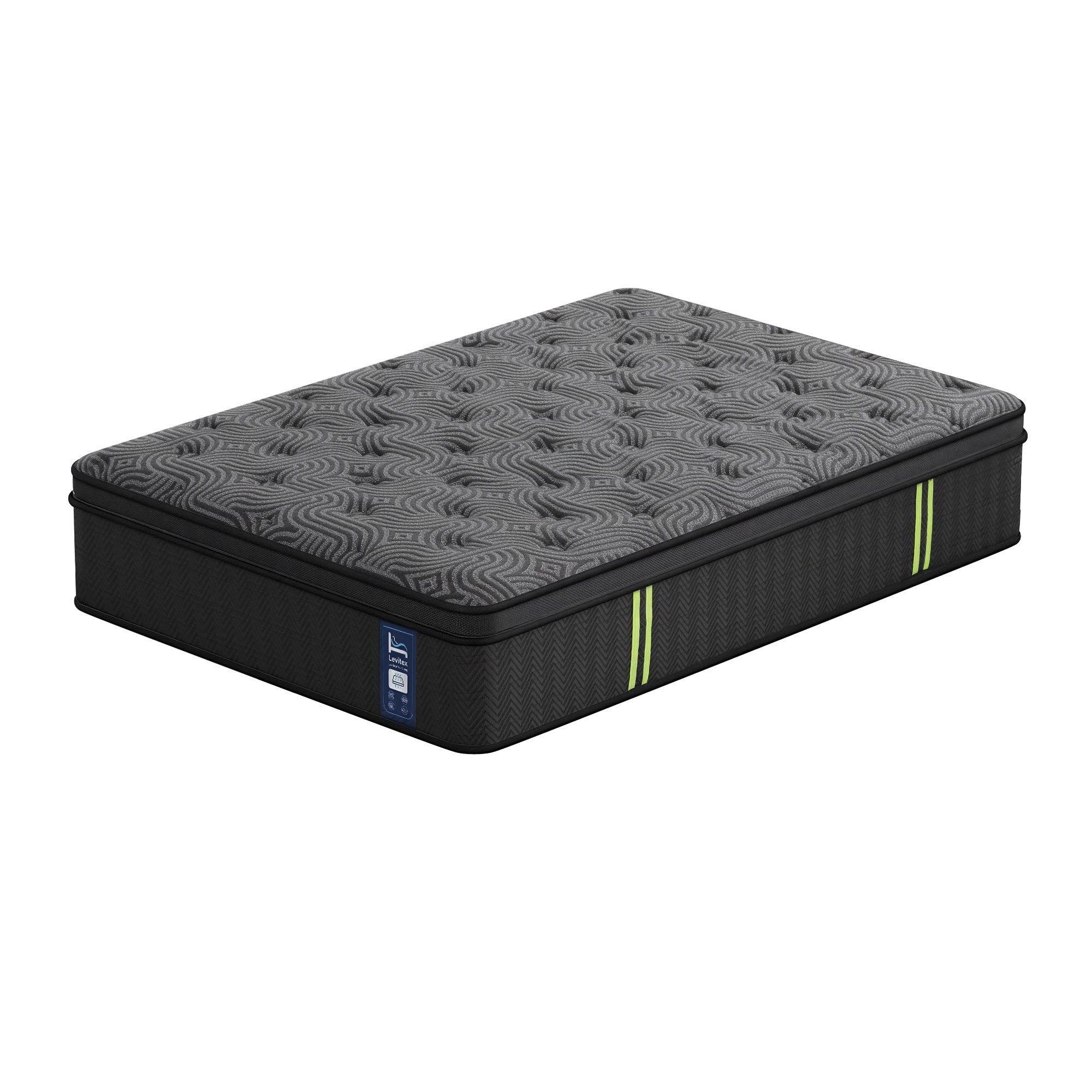 Levitex Single Mattress 34 cm 5-Zone Pressure Relief  Pocket Spring with Reinforced Edge Support & Breathable Gel Memory Foam Hybrid Mattress - Image 2