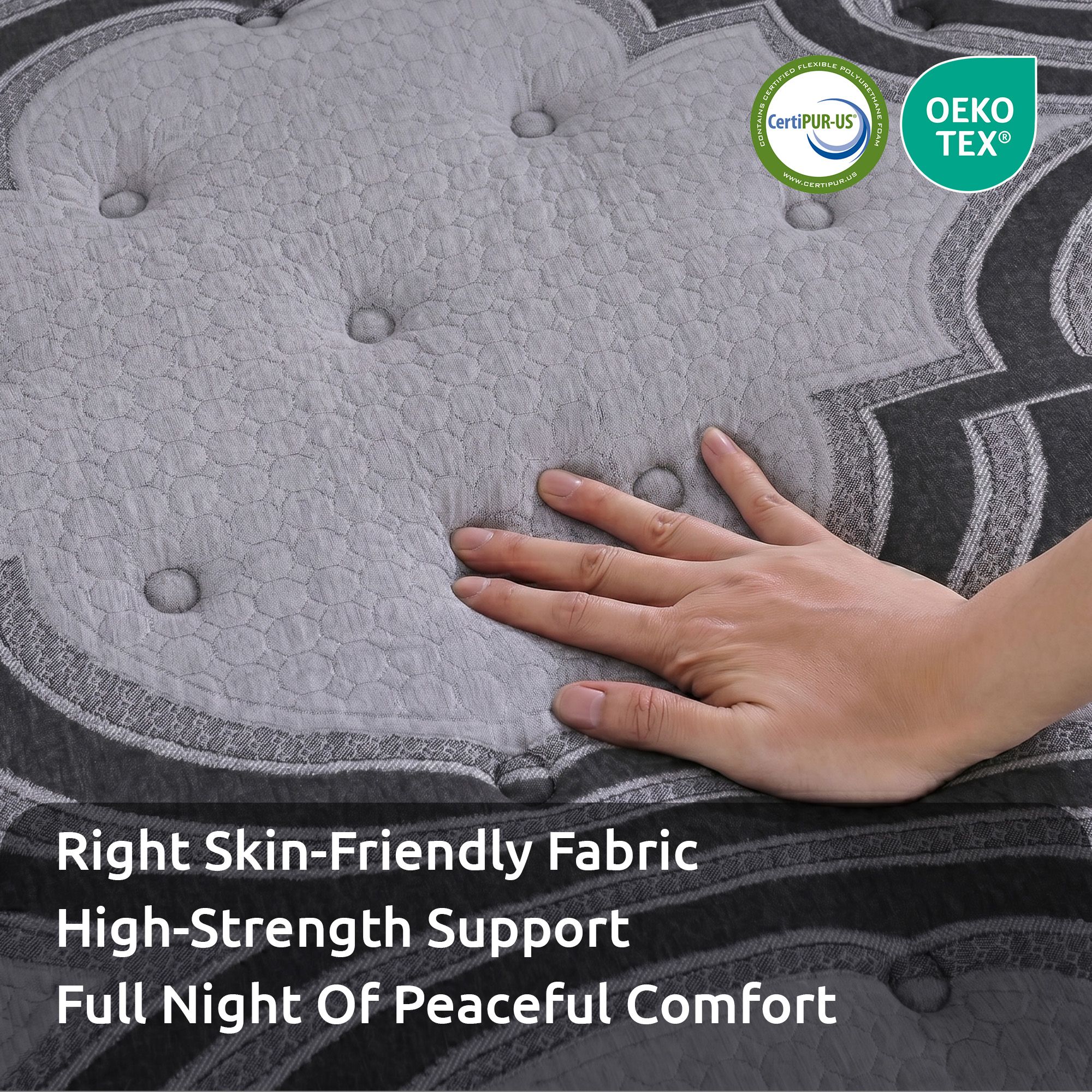 Levitex King Single Mattress 34 cm 5-Zone Pocket Spring with Latex & Memory Foam or Extra Lumbar & Shoulder Support - Image 8