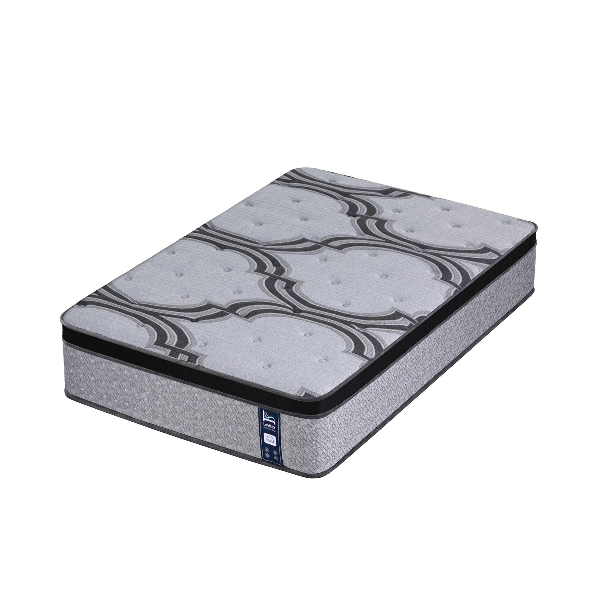 Levitex Single Mattress 34 cm 5-Zone Pocket Spring with Latex & Memory Foam or Extra Lumbar & Shoulder Support - Image 2