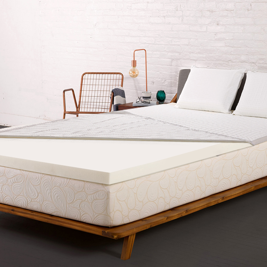 Giselle Bedding Memory Foam Mattress Topper 8cm Double - Image 1