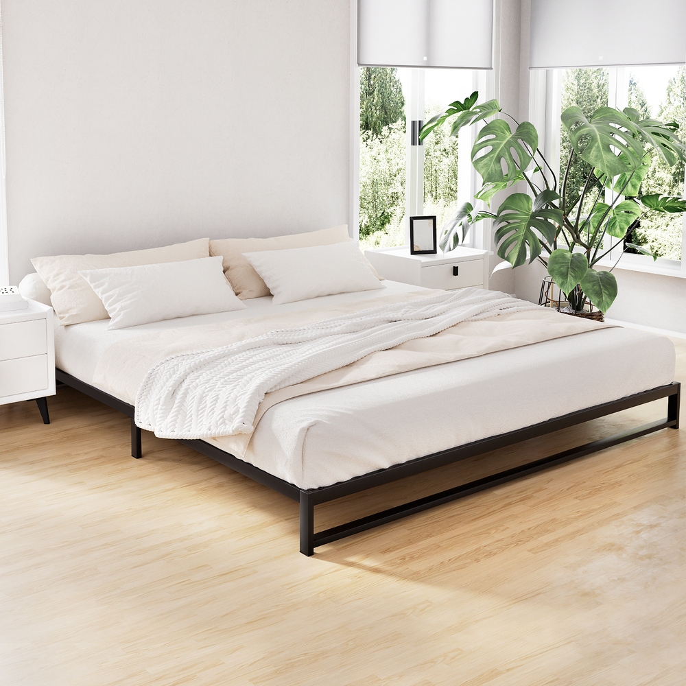 Artiss Bed Frame King Size Metal BERU - Image 1