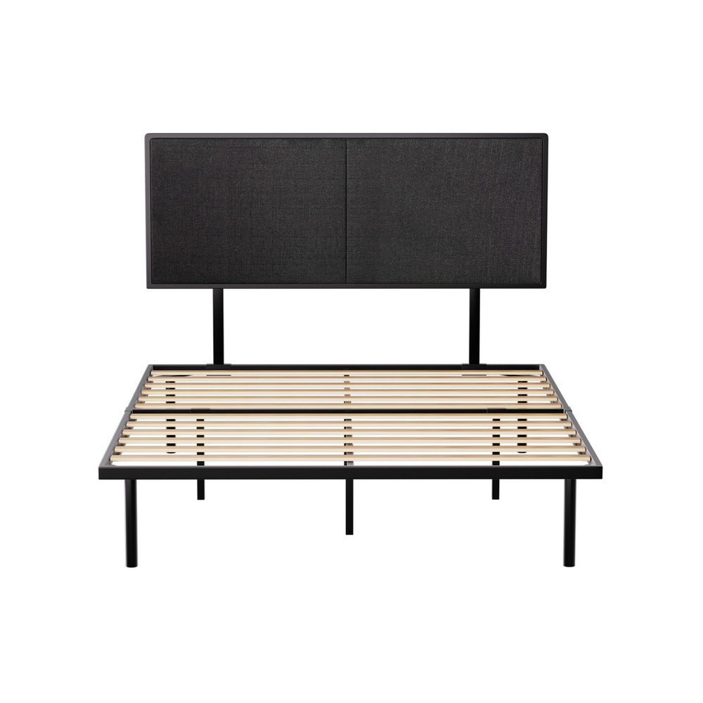Artiss Bed Frame Double Size Metal Frame NOE - Image 3