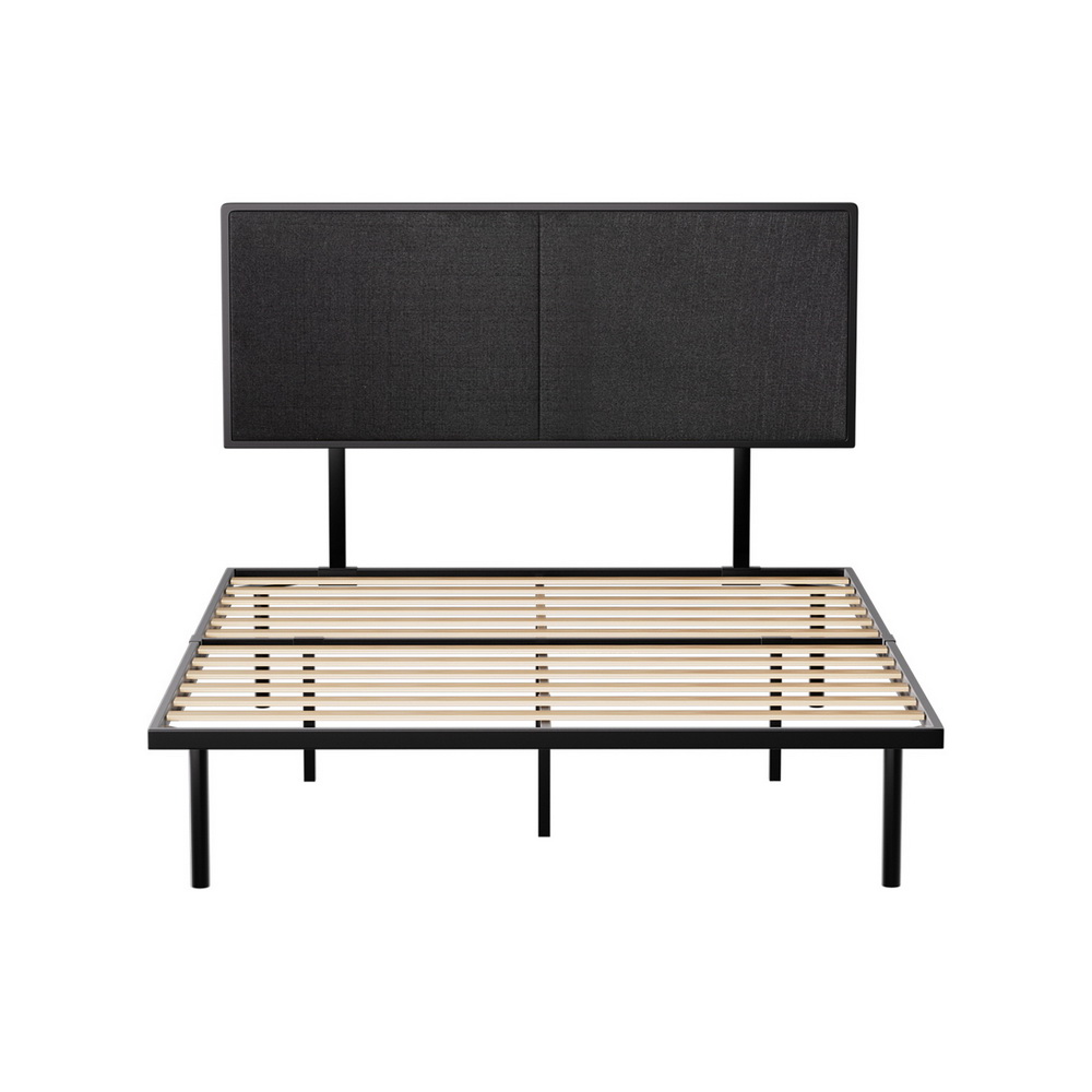 Artiss Bed Frame Queen Size Metal Frame NOE - Image 3