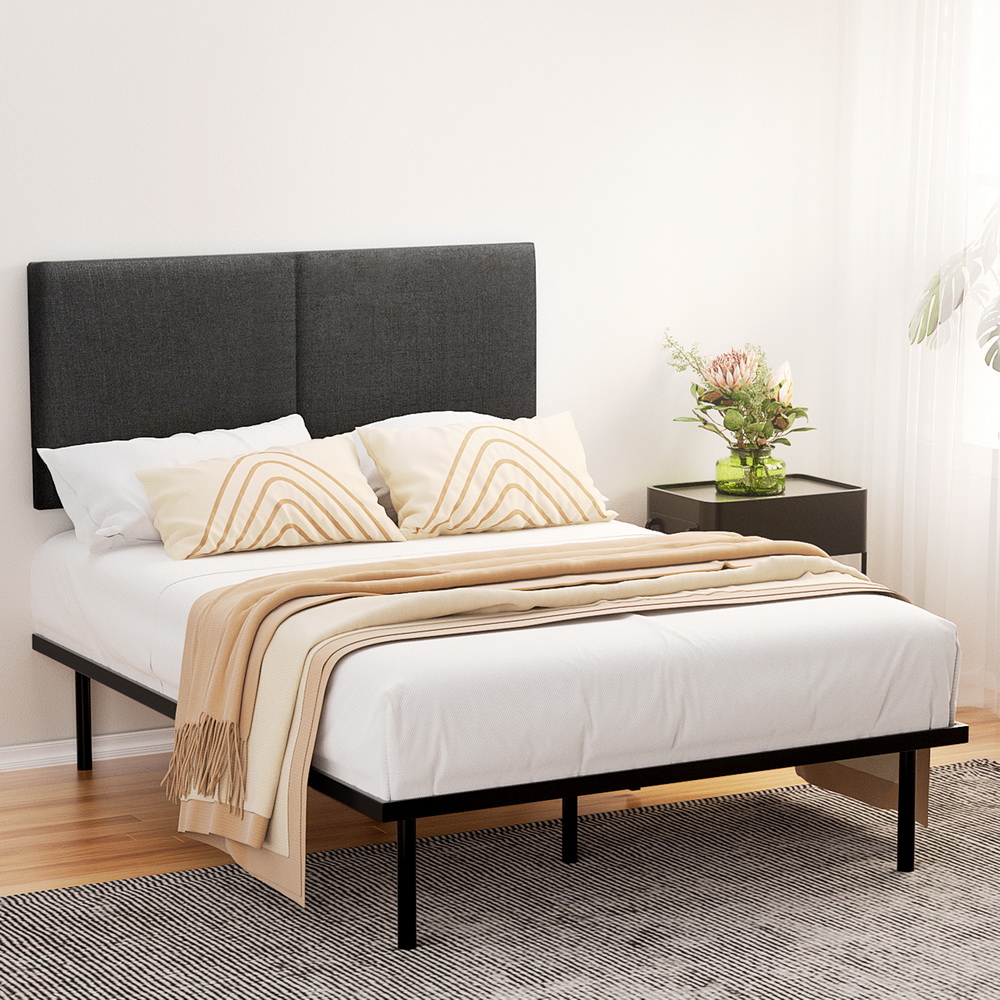 Artiss Bed Frame Double Size Metal Frame NOR - Image 1