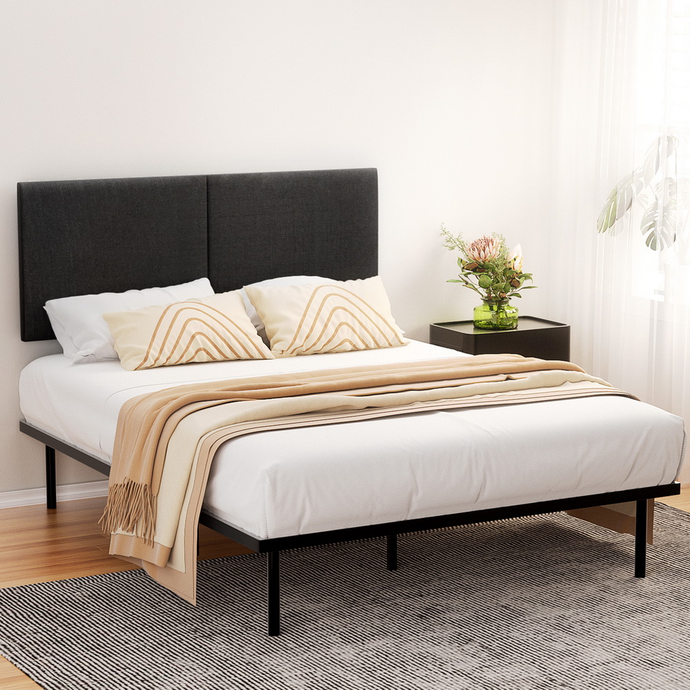 Artiss Bed Frame Queen Size Metal Frame NOR - Image 7