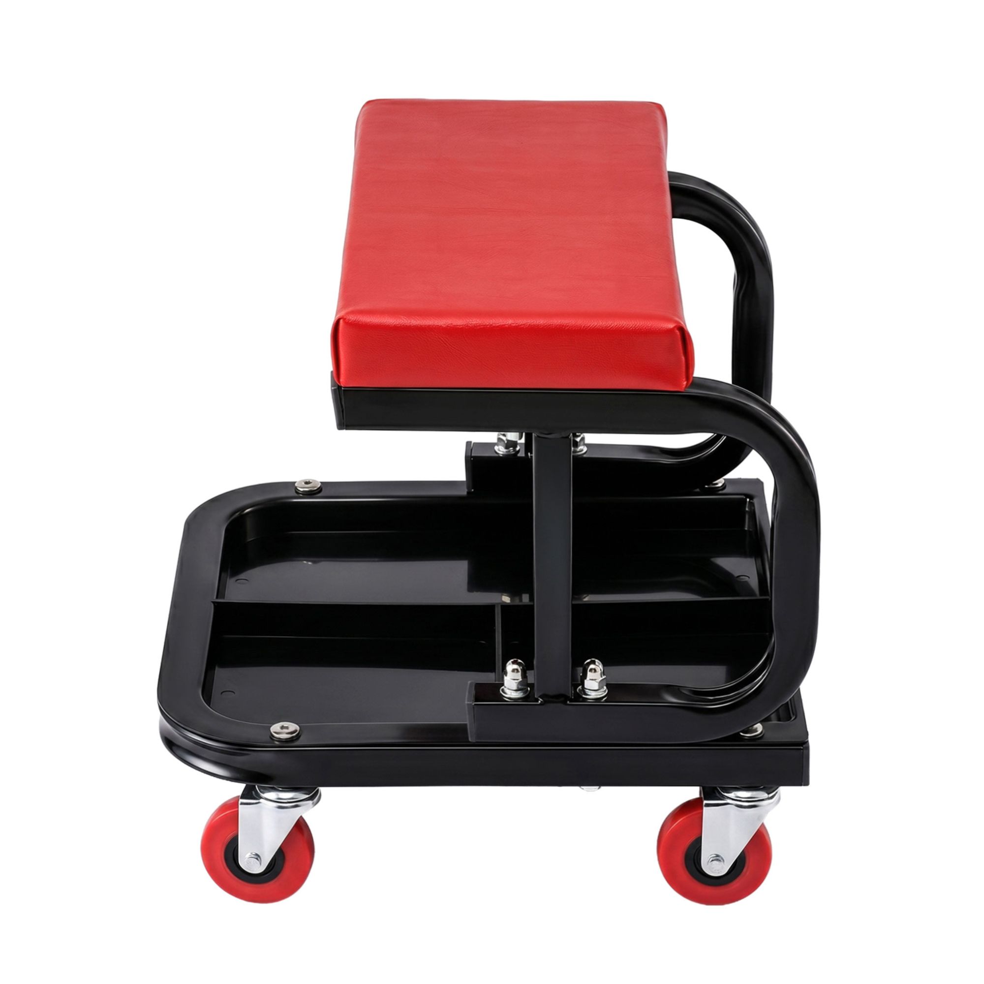 Giantz Creeper Seat Rolling Mechanic Stool with Tool Tray Heavy Duty 36x36cm - Image 3