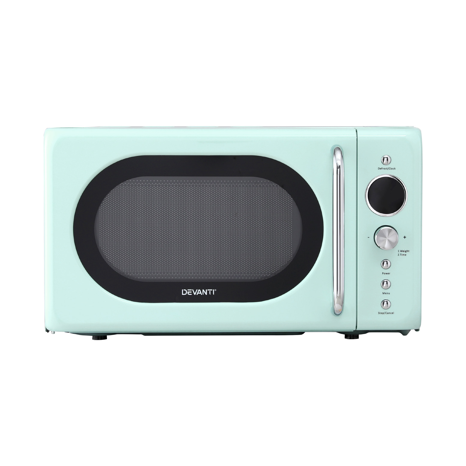 Devanti 20L Microwave Oven 700W Green - Image 4