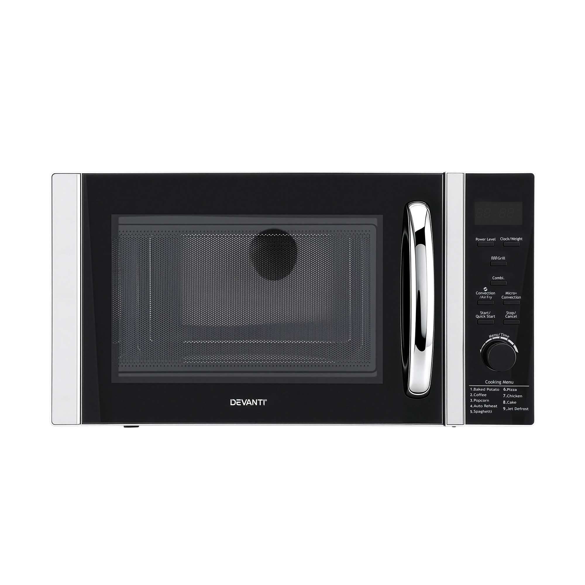 Devanti 30L Microwave Oven 4-IN-1 Air Fryer Convection Grill - Image 3