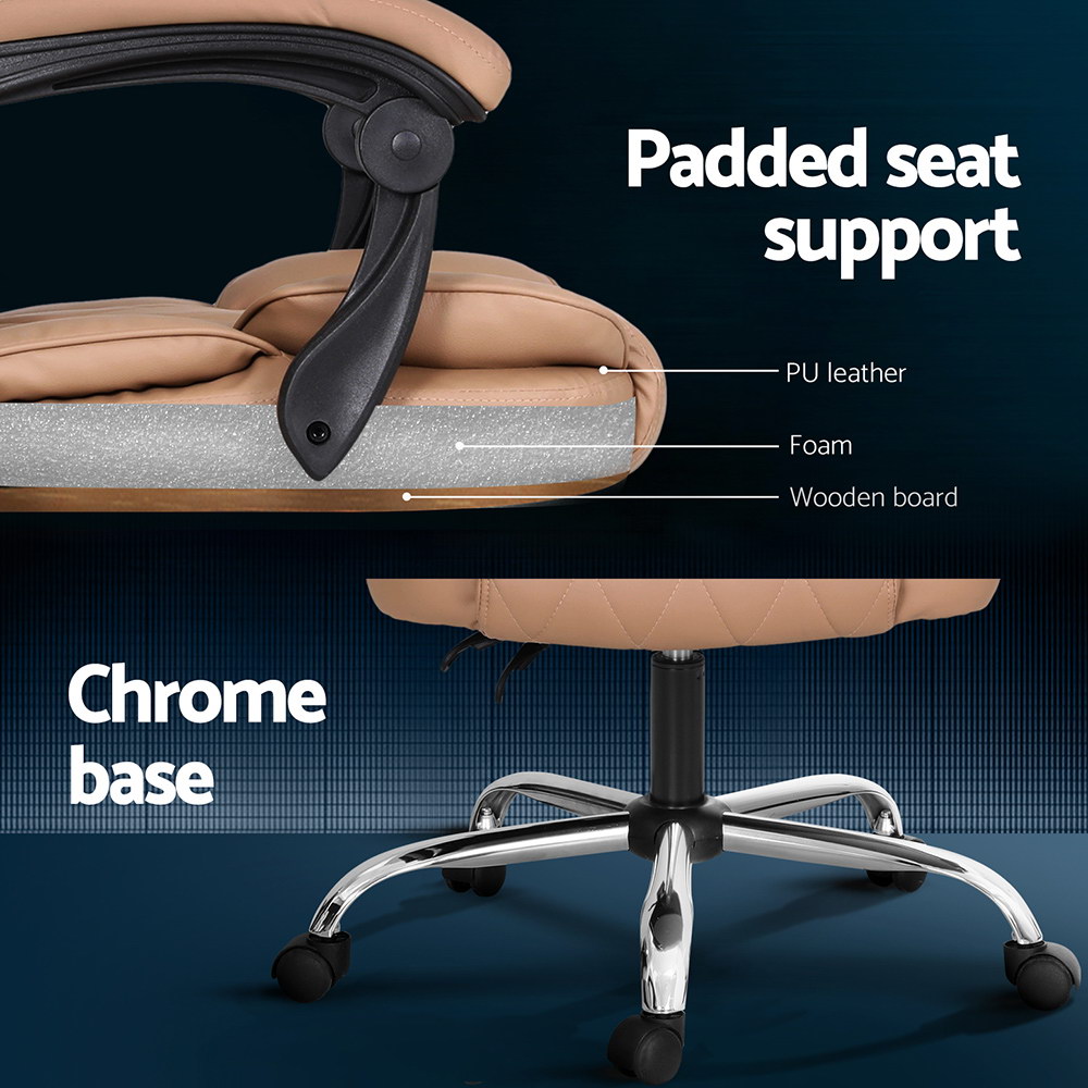 Artiss Massage Office Chair Computer Chairs High Back - Image 6