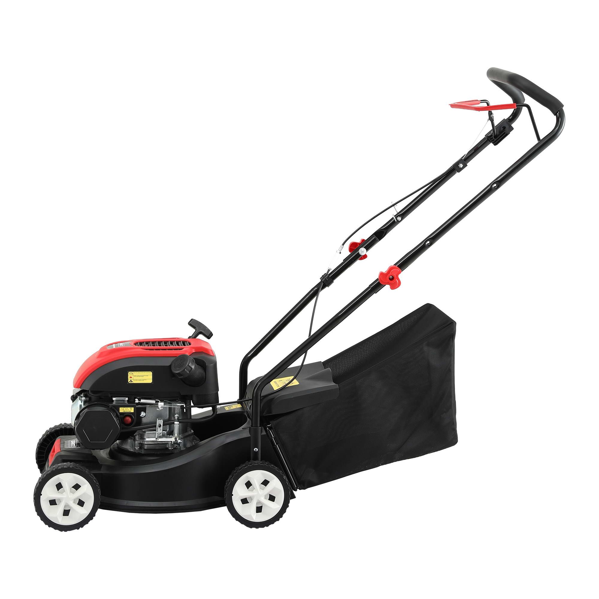 Giantz Petrol Lawn Mower 149cc 4 Stroke Hand Push 16in Grass Cutter Lawnmower - Image 3