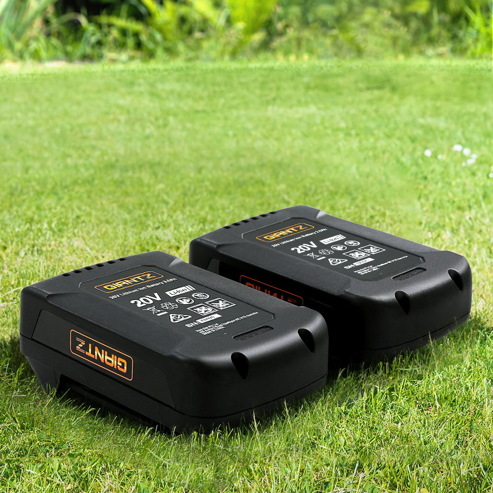 Giantz Lawn Mower 40V Battery Only Cordless 20V x2 Fits LI37 - Image 7