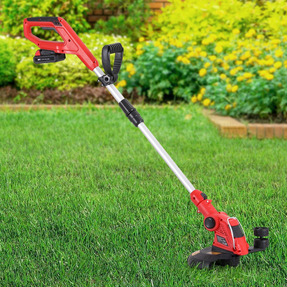 Giantz 20V Cordless Line Trimmer Lawn Whipper Grass Snipper - Image 7
