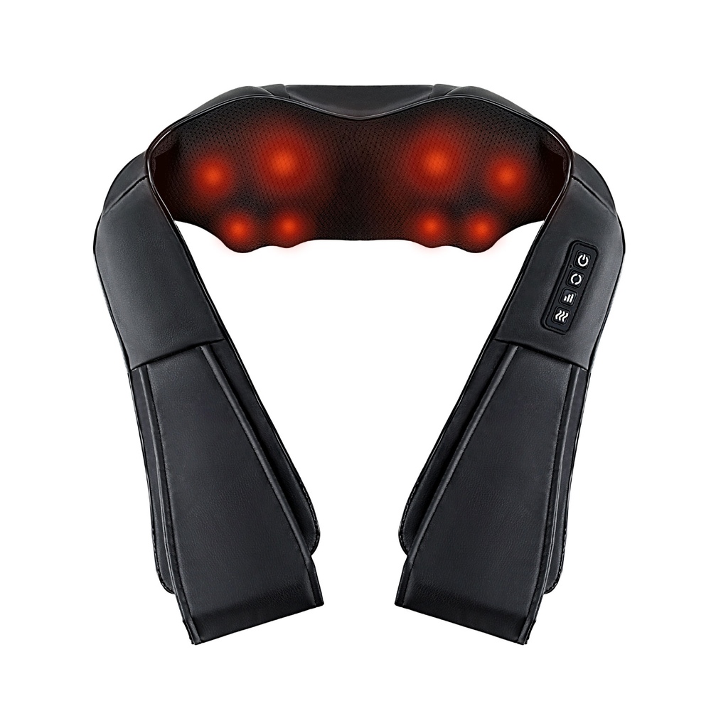 Livemor 8 Massage Nodes Neck Massager Heated - Image 1