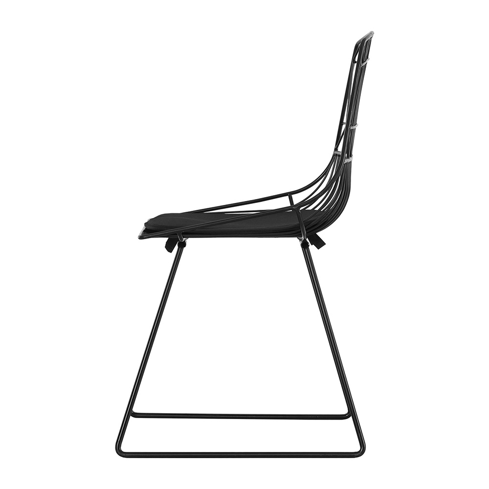Gardeon 2PC Outdoor Dining Chairs Steel Lounge Chair Patio Garden Furniture - Image 4