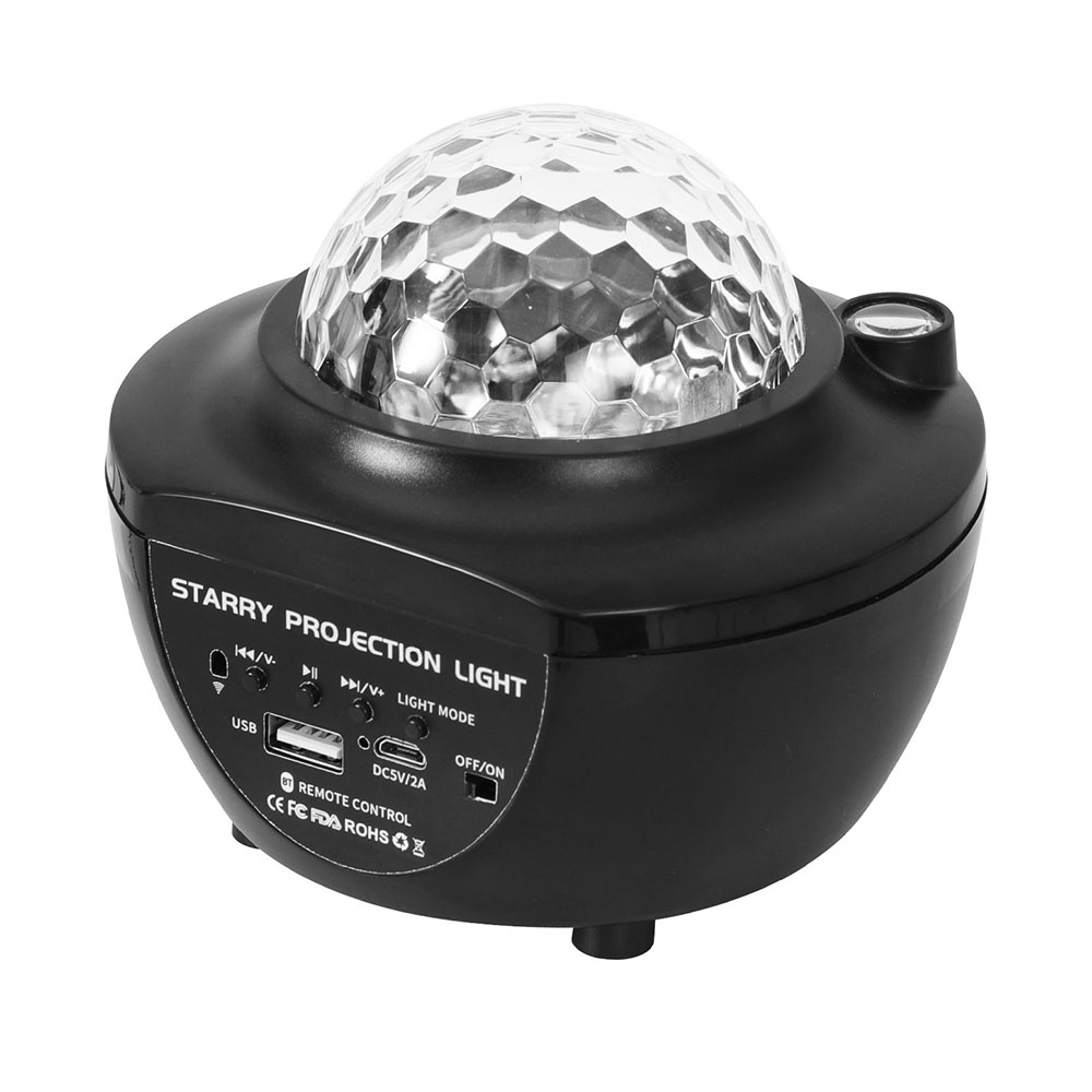 Gardeon Projector Party Night Light LED Galaxy Starry Sky Ocean Star Lamp Music - Image 3