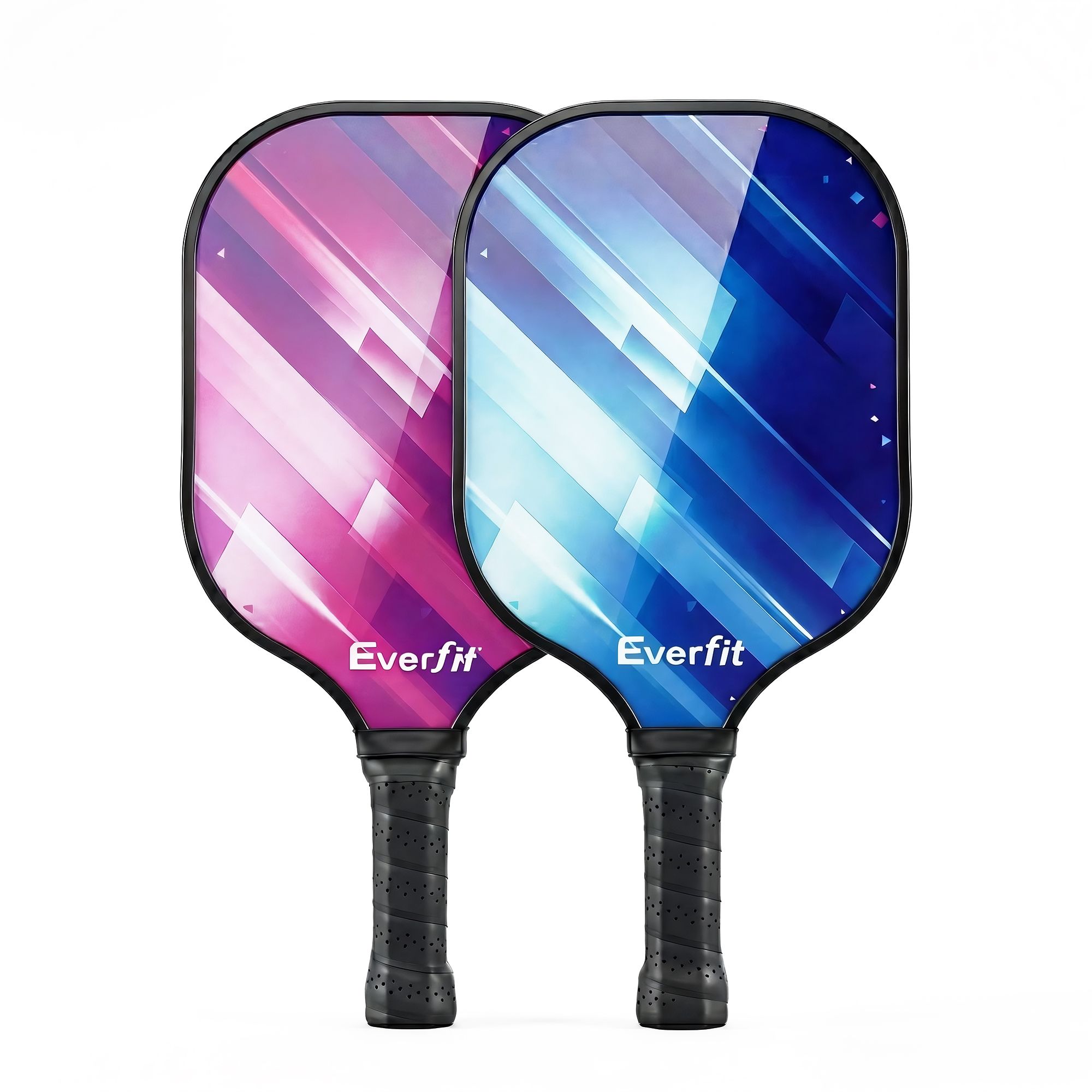 Everfit Pickleball Paddle Set Fibreglass Racquet Honeycomb Core With Bag - Image 1