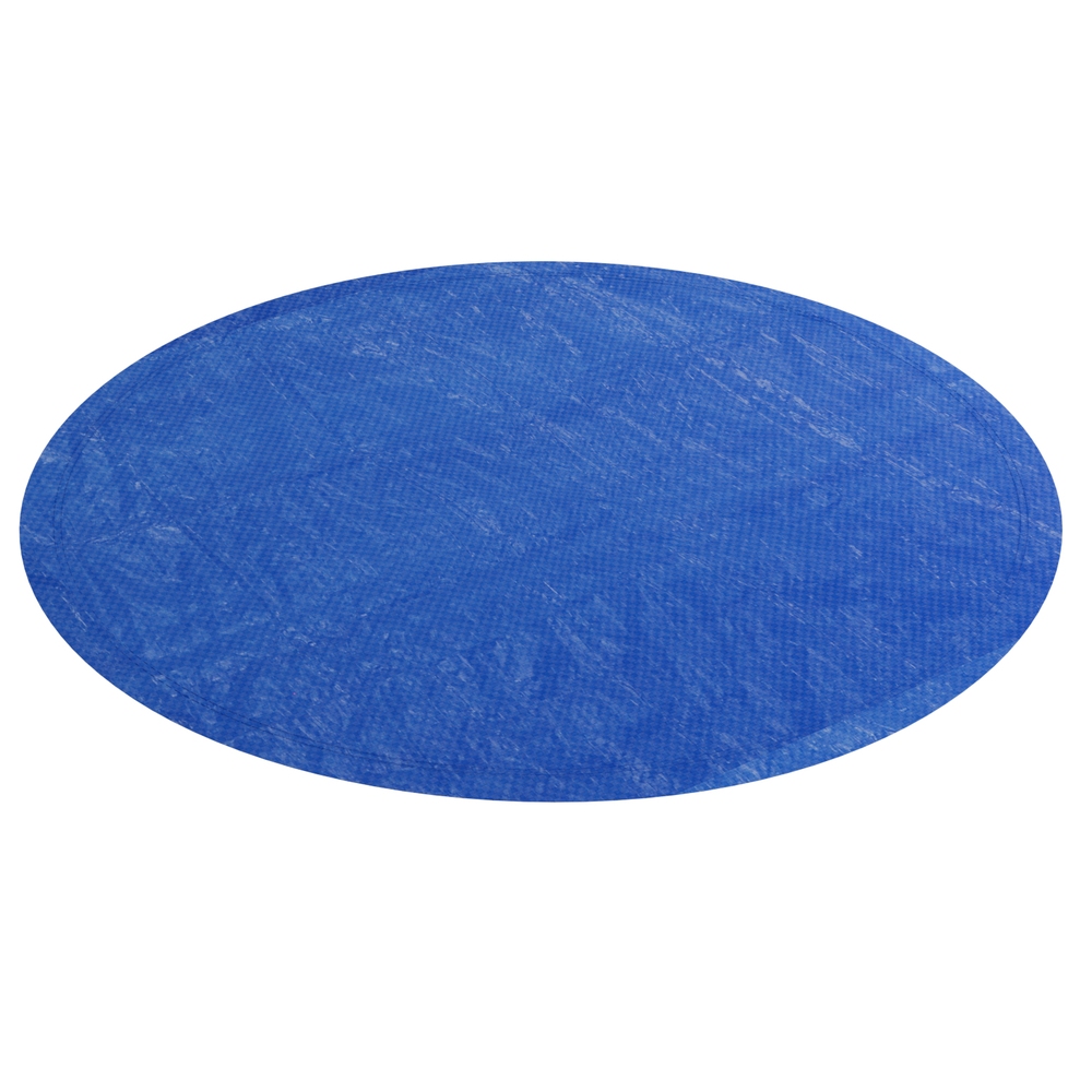 Aqua Buddy Pool Cover Fit 3.66m Round Above-ground Swimming Pool Blanket Blue - Image 3
