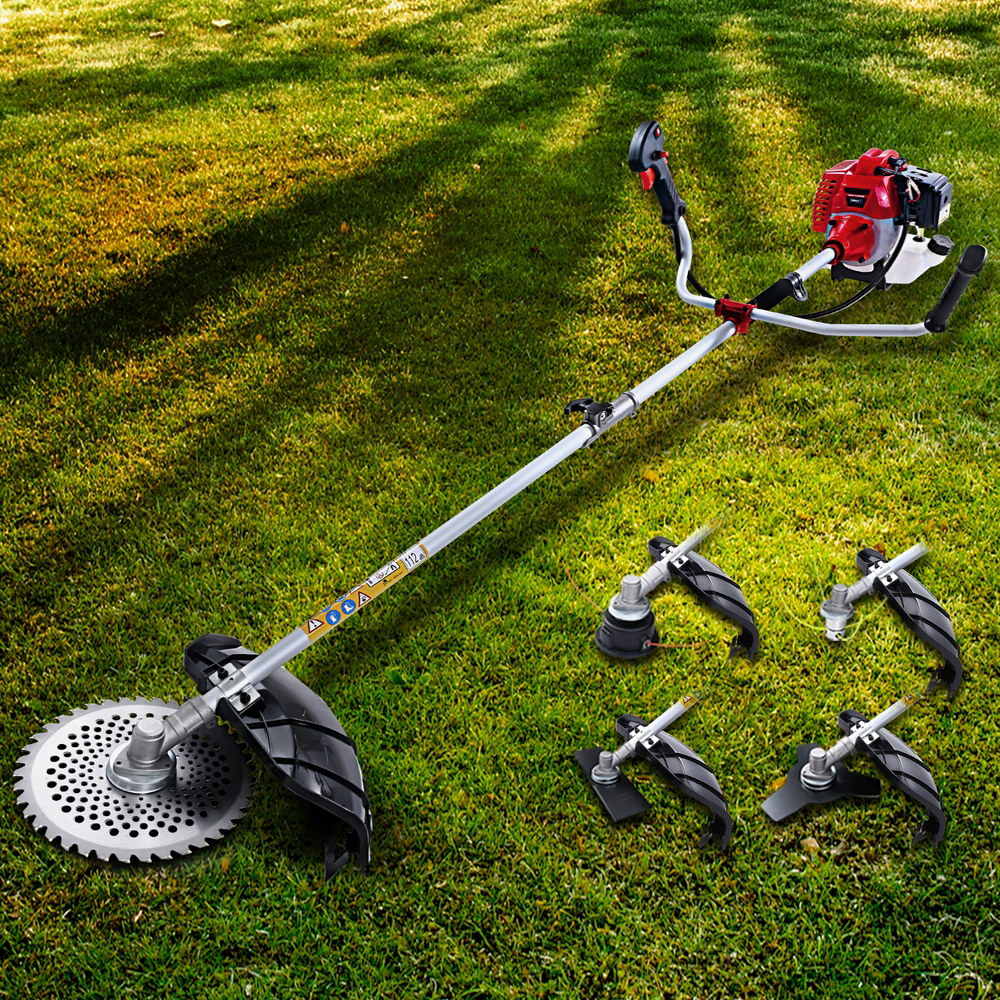 Giantz Pole Chainsaw Petrol Hedge Trimmer Tree Pruner 5 In 1 - Image 7