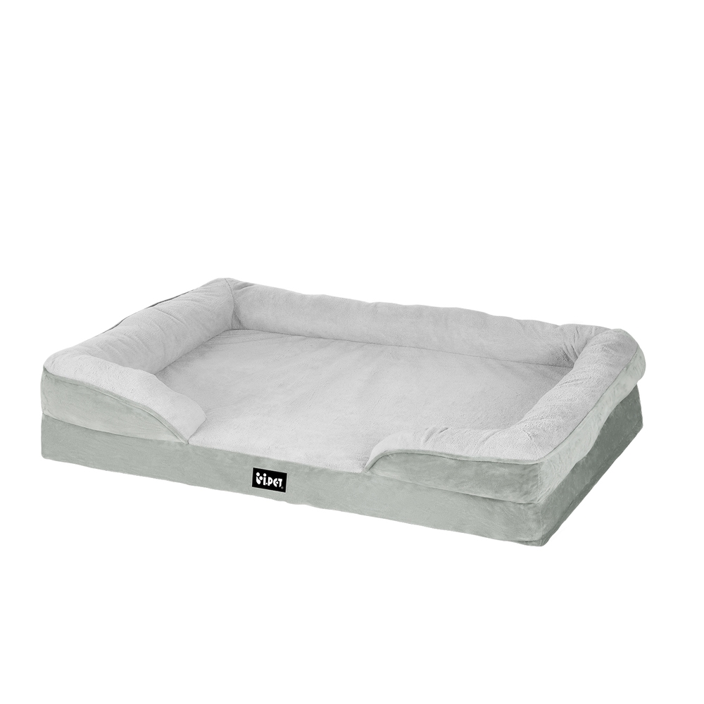 i.Pet Pet Bed Dog Calming Soft Cushion Egg Crate Large Sofa Washable Removable - Image 1