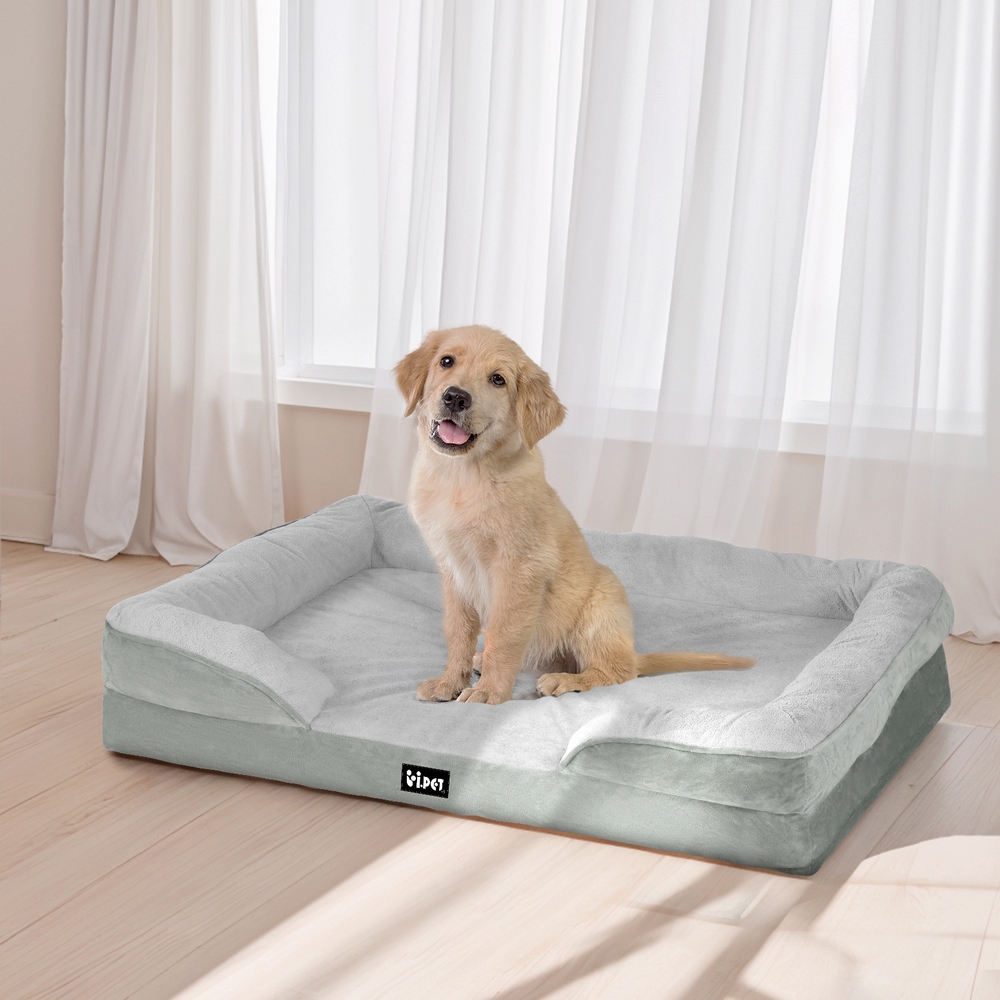 i.Pet Pet Bed Dog Calming Soft Cushion Egg Crate Large Sofa Washable Removable - Image 7