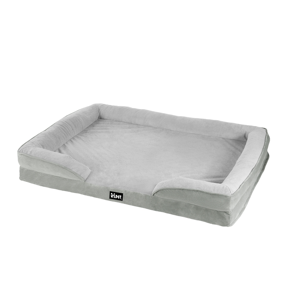 i.Pet Pet Bed Dog Calming Soft Cushion Egg Crate Large Sofa Removable Washable - Image 1