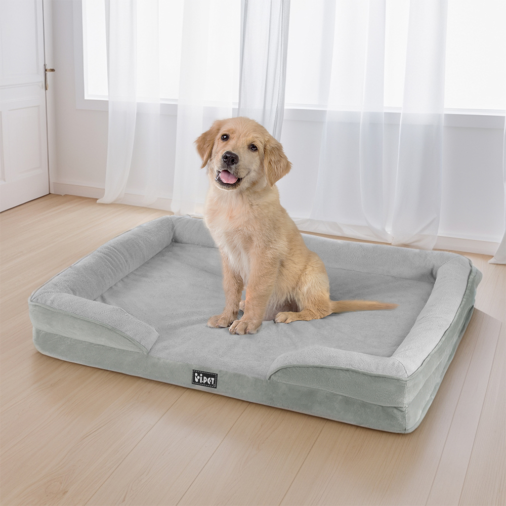 i.Pet Pet Bed Dog Calming Soft Cushion Egg Crate Large Sofa Removable Washable - Image 7