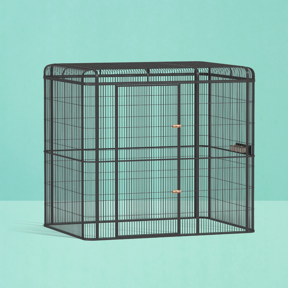 i.Pet Bird Cage Large Walk-in Aviary Budgie Perch Cage Parrot Pet Huge 203cm - Image 1