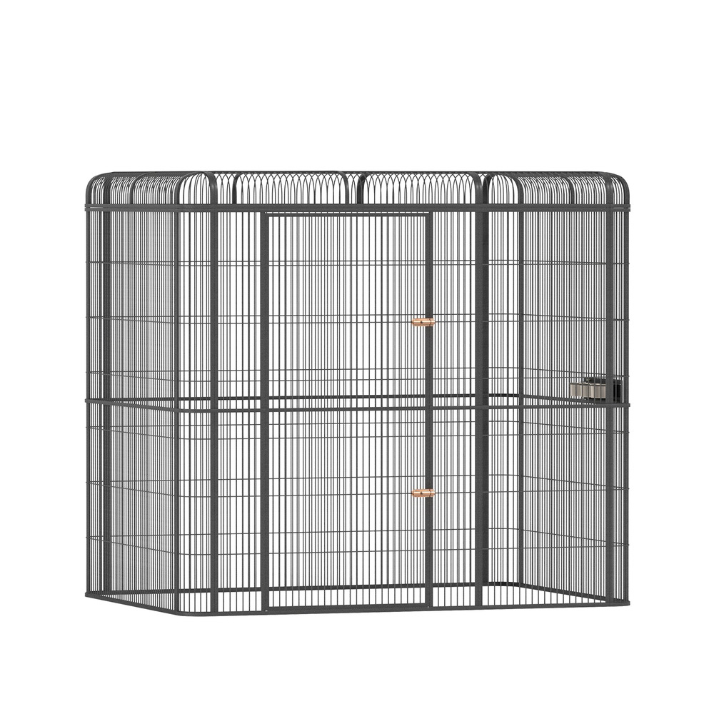 i.Pet Bird Cage Large Walk-in Aviary Budgie Perch Cage Parrot Pet Huge 203cm - Image 7