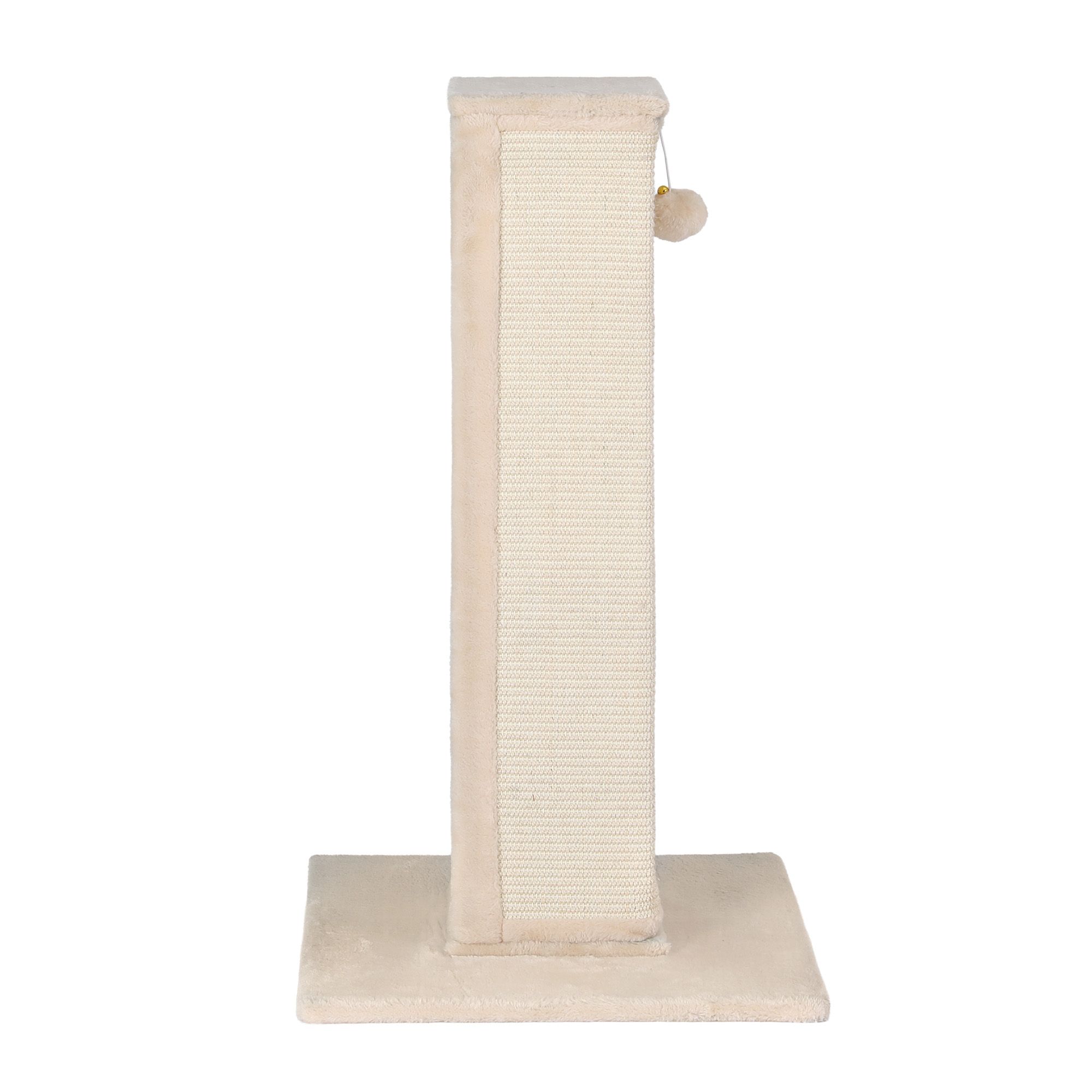 i.Pet Cat Tree 89cm Scratching Post Tower Scratcher Wood Condo Bed House Trees Beige - Image 3