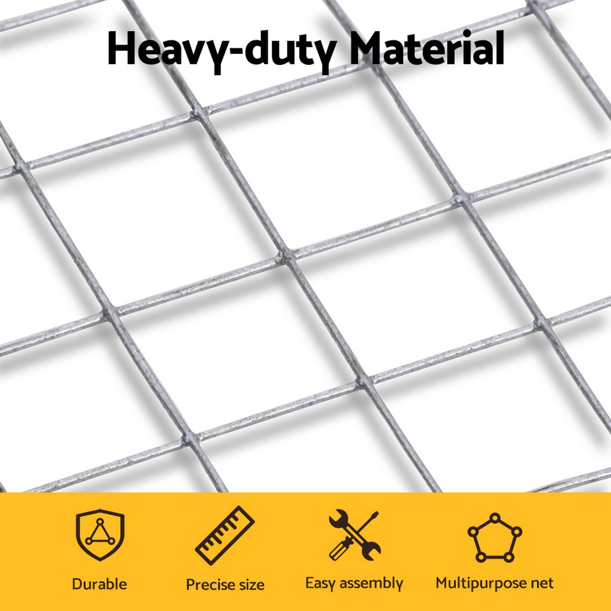 i.Pet Poultry Chicken Fence Pet Netting Wire Mesh Roll Duck Goose Coop 40Mx0.91M - Image 4