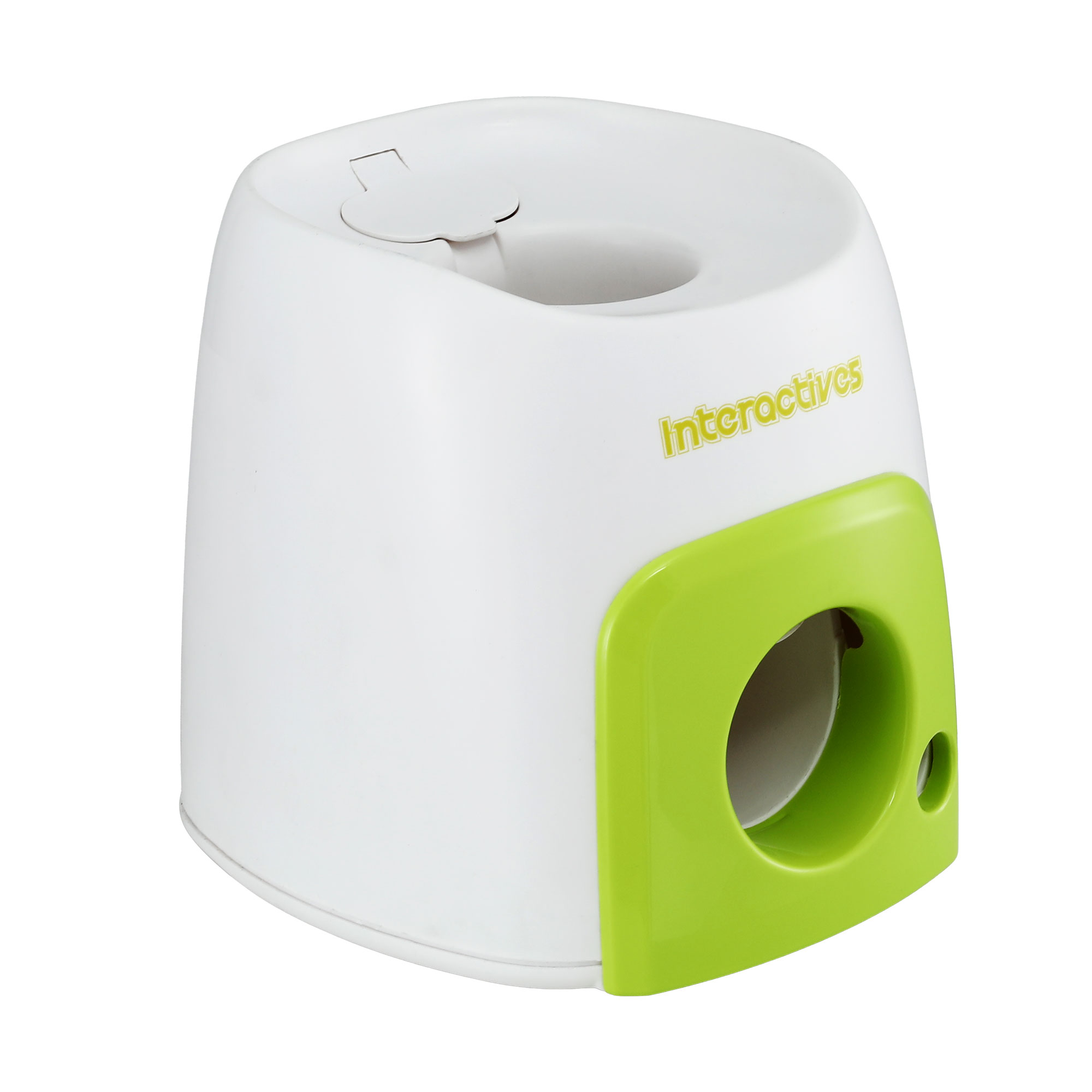 i.Pet 2-in-1 Dog Ball Launcher & Treat Dispenser with 2 Balls Green - Image 3