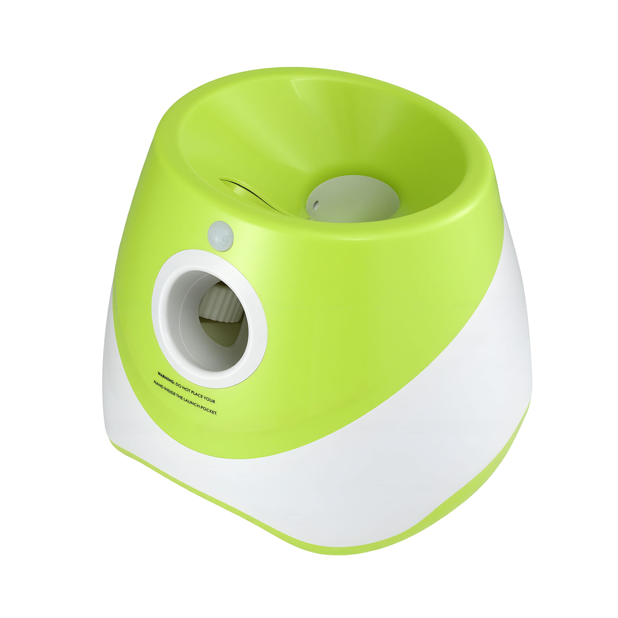 i.Pet Dog Ball Launcher Thrower with 6 Balls & 3/6/9m Launch Distances Green - Image 1