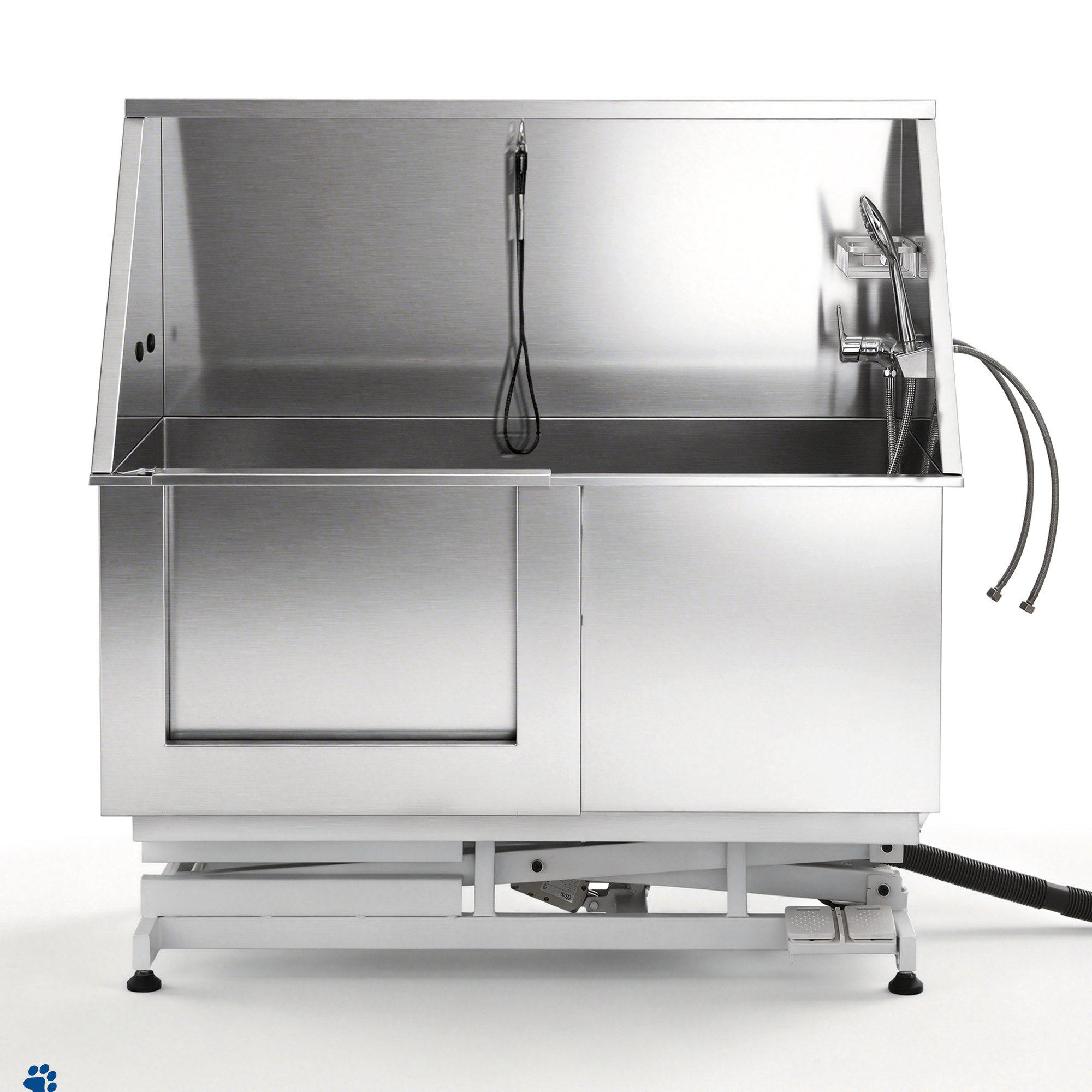 i.Pet Electric Pet Bath Tub Dog Grooming Stainless Steel Wash Station 127cm - Image 3
