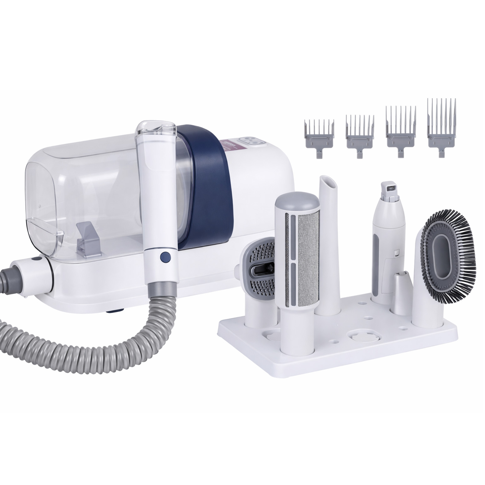 i.Pet Pet Grooming Kit Vacuum Dog Cat Hair Dryer Remover Clipper Brushes Cleaning - Image 2