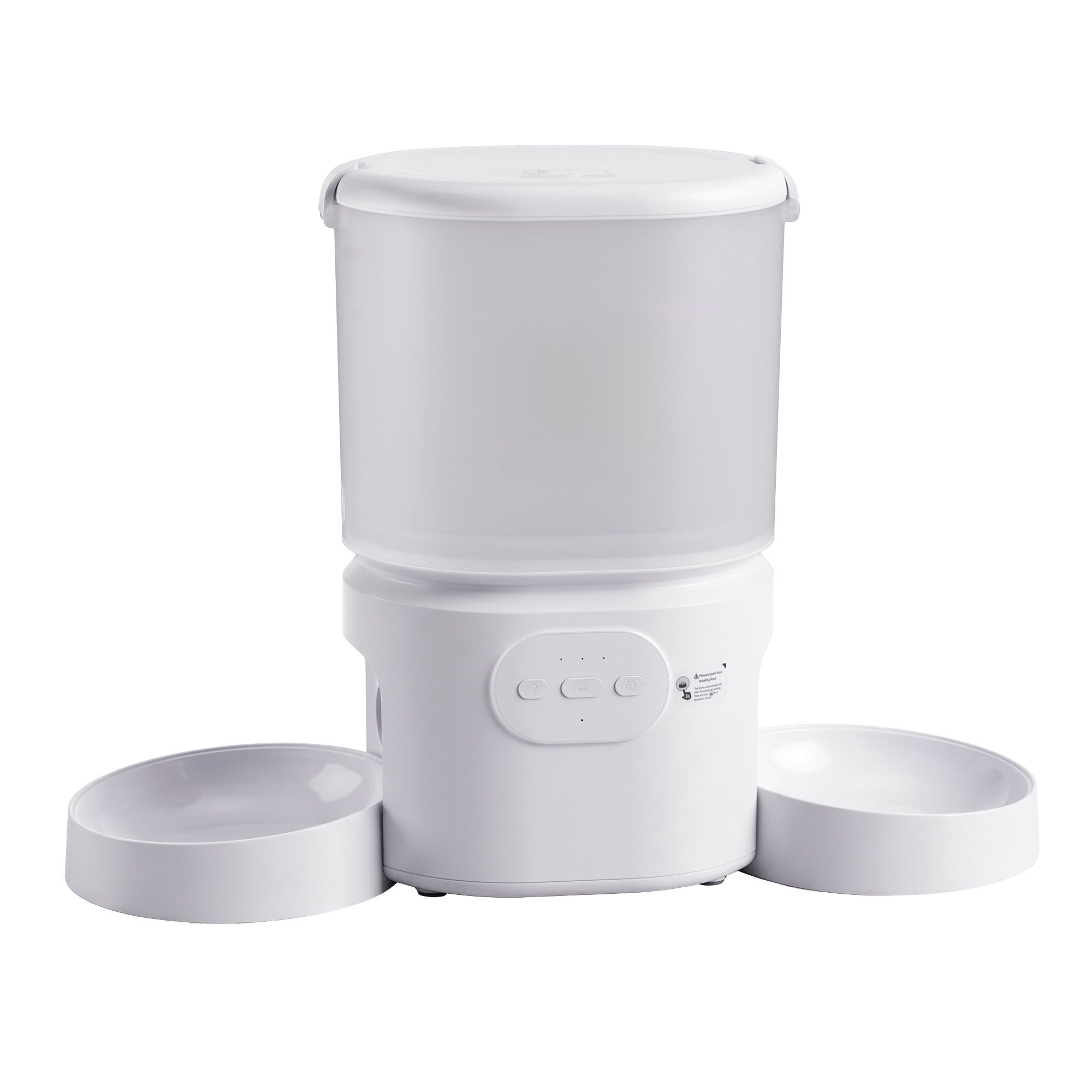 i.Pet 5L Automatic Pet Feeder Dual Bowl Smart Dispenser APP Control Cats Dogs - Image 3