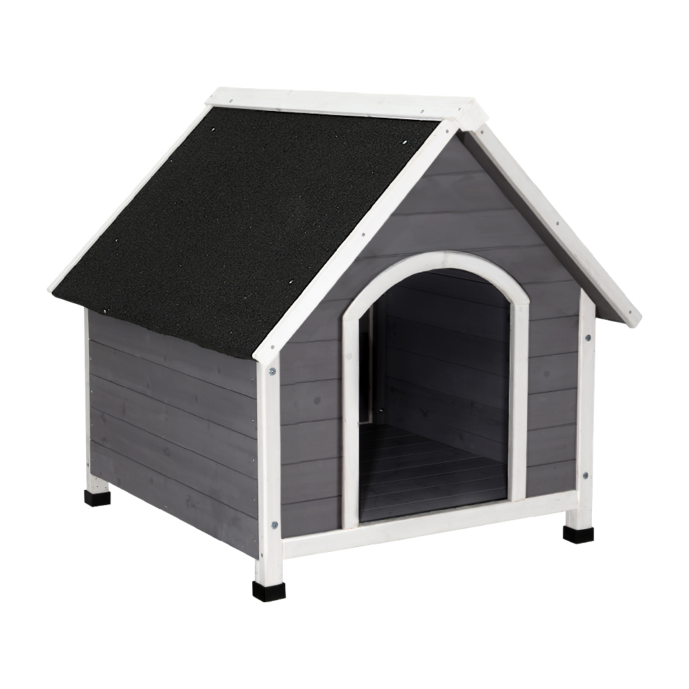 i.Pet Dog Kennel Wooden Large House Outdoor Indoor Puppy Pet Cabin Weatherproof XL - Image 1